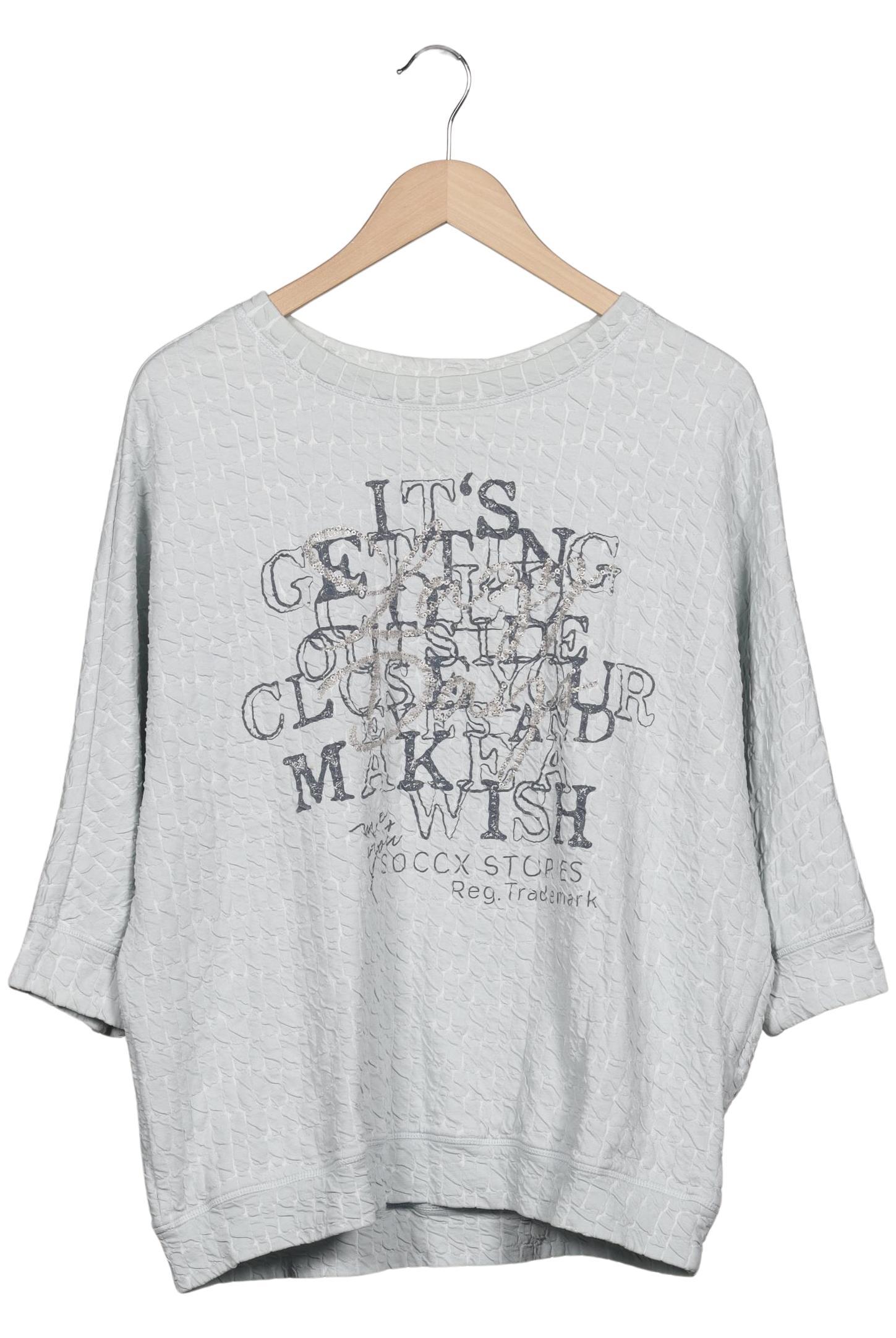 

Soccx Damen Sweatshirt, grau, Gr. 42