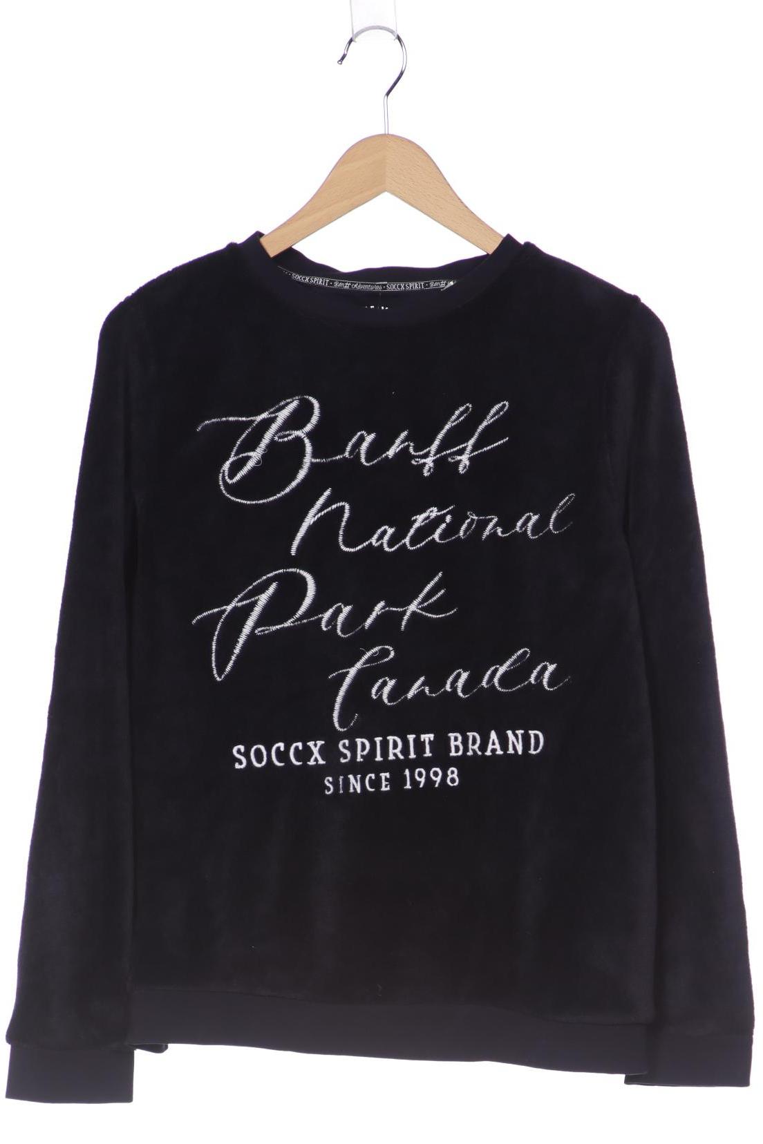 

SOCCX Damen Sweatshirt, marineblau