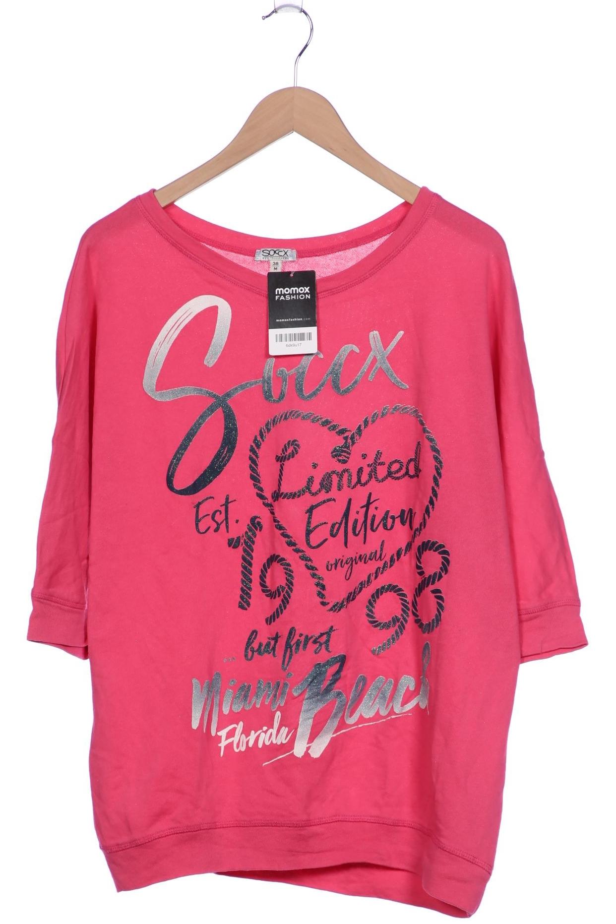 

Soccx Damen Sweatshirt, pink, Gr. 38