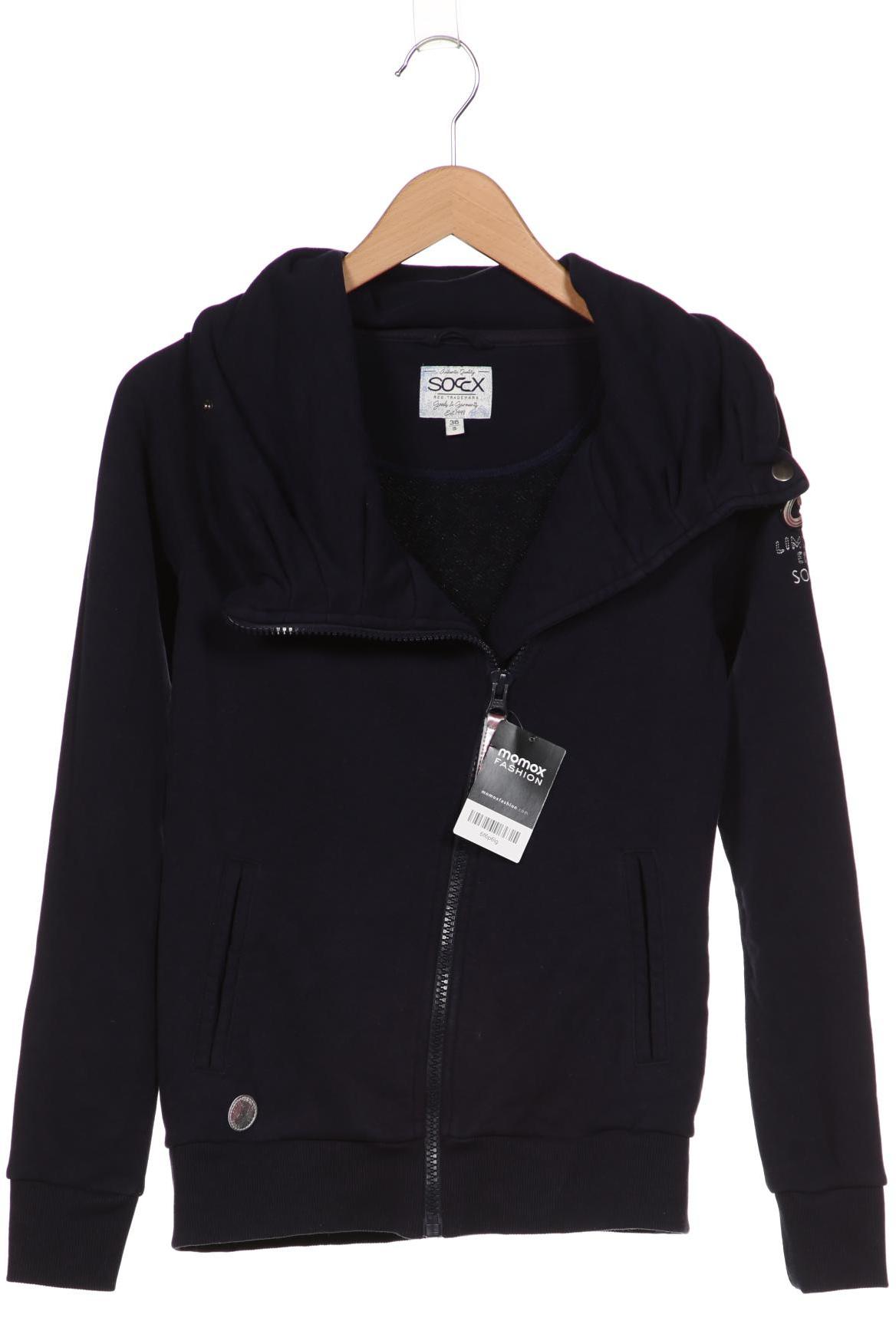 

SOCCX Damen Sweatshirt, marineblau