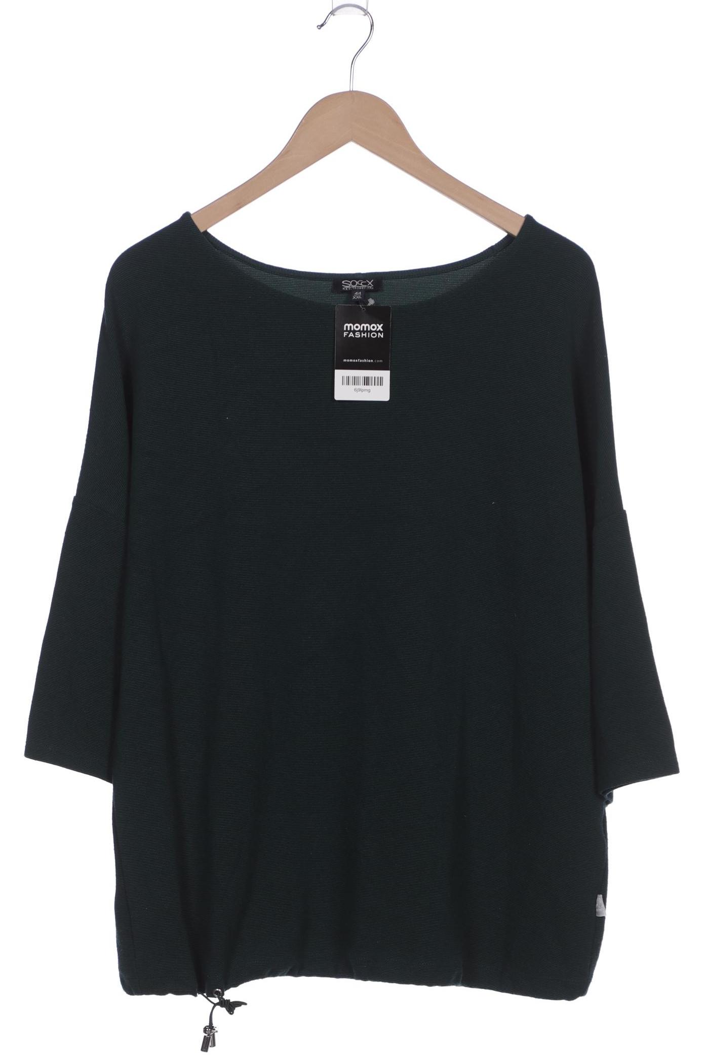 

Soccx Damen Sweatshirt, grün, Gr. 44