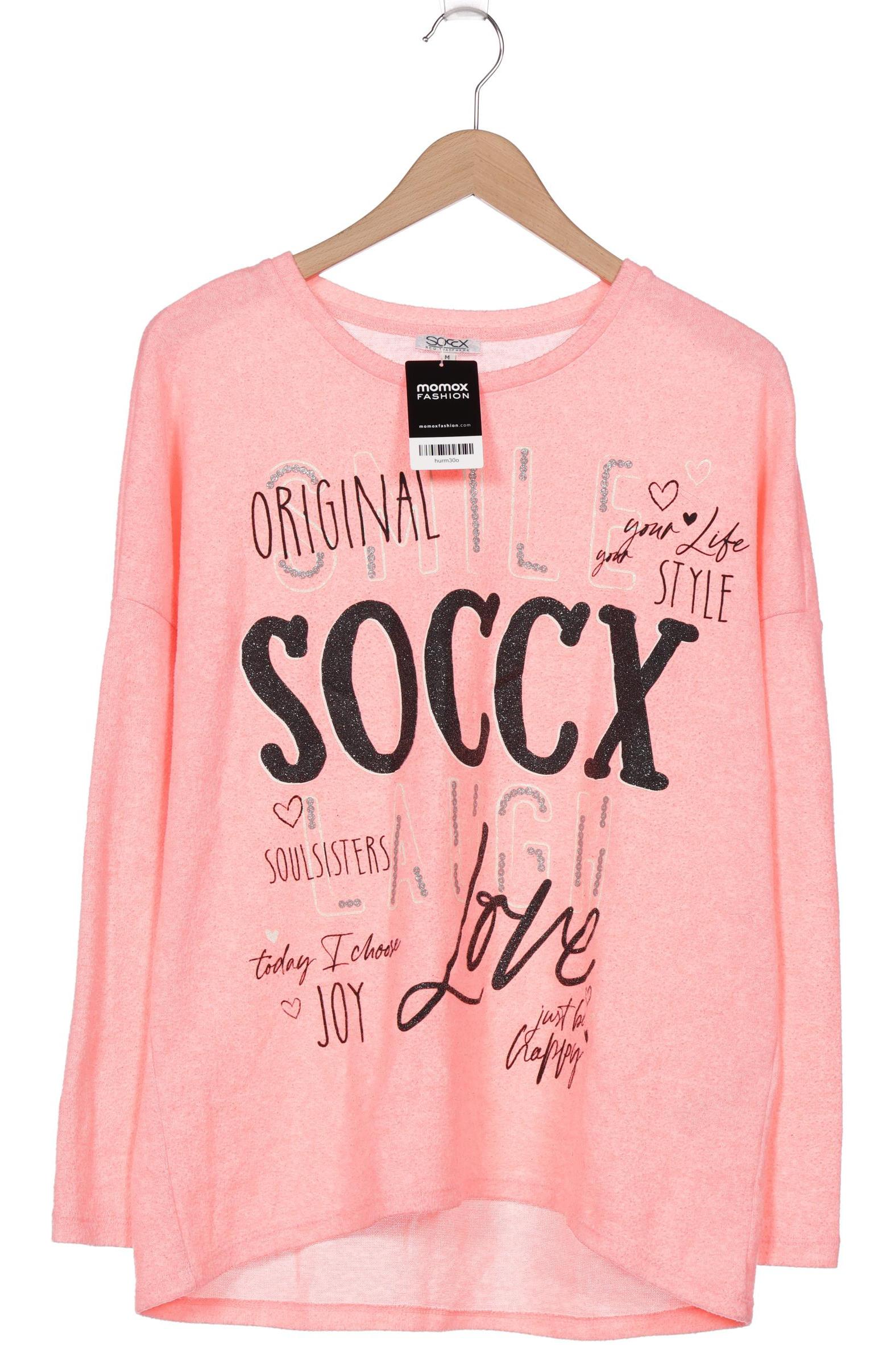 

Soccx Damen Sweatshirt, pink, Gr. 38
