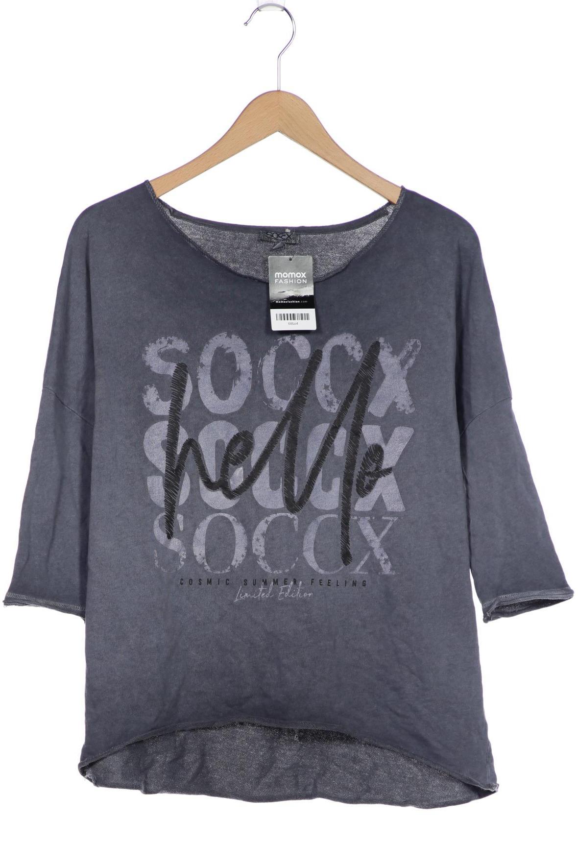

Soccx Damen Sweatshirt, grau, Gr. 38