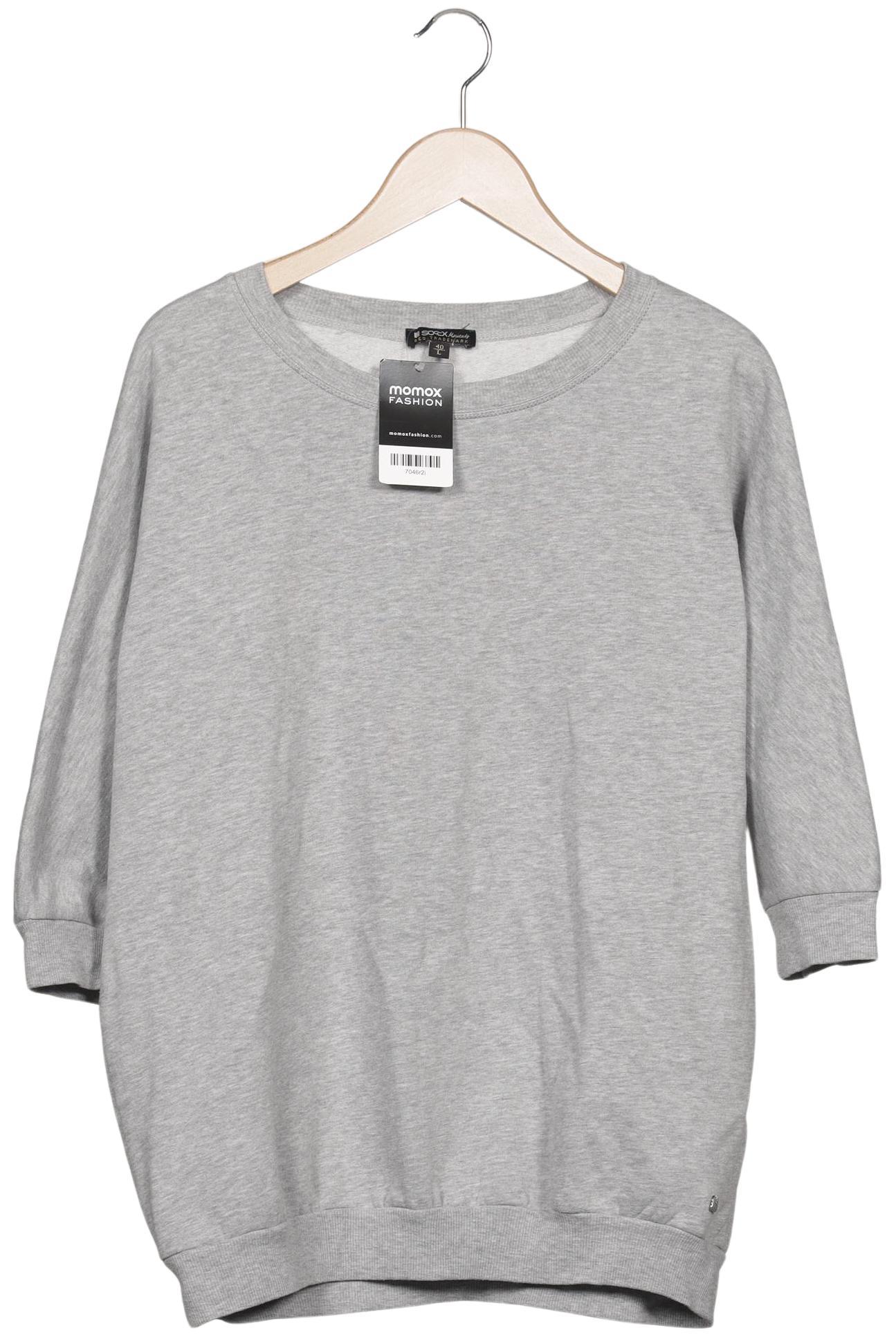 

Soccx Damen Sweatshirt, grau, Gr. 40