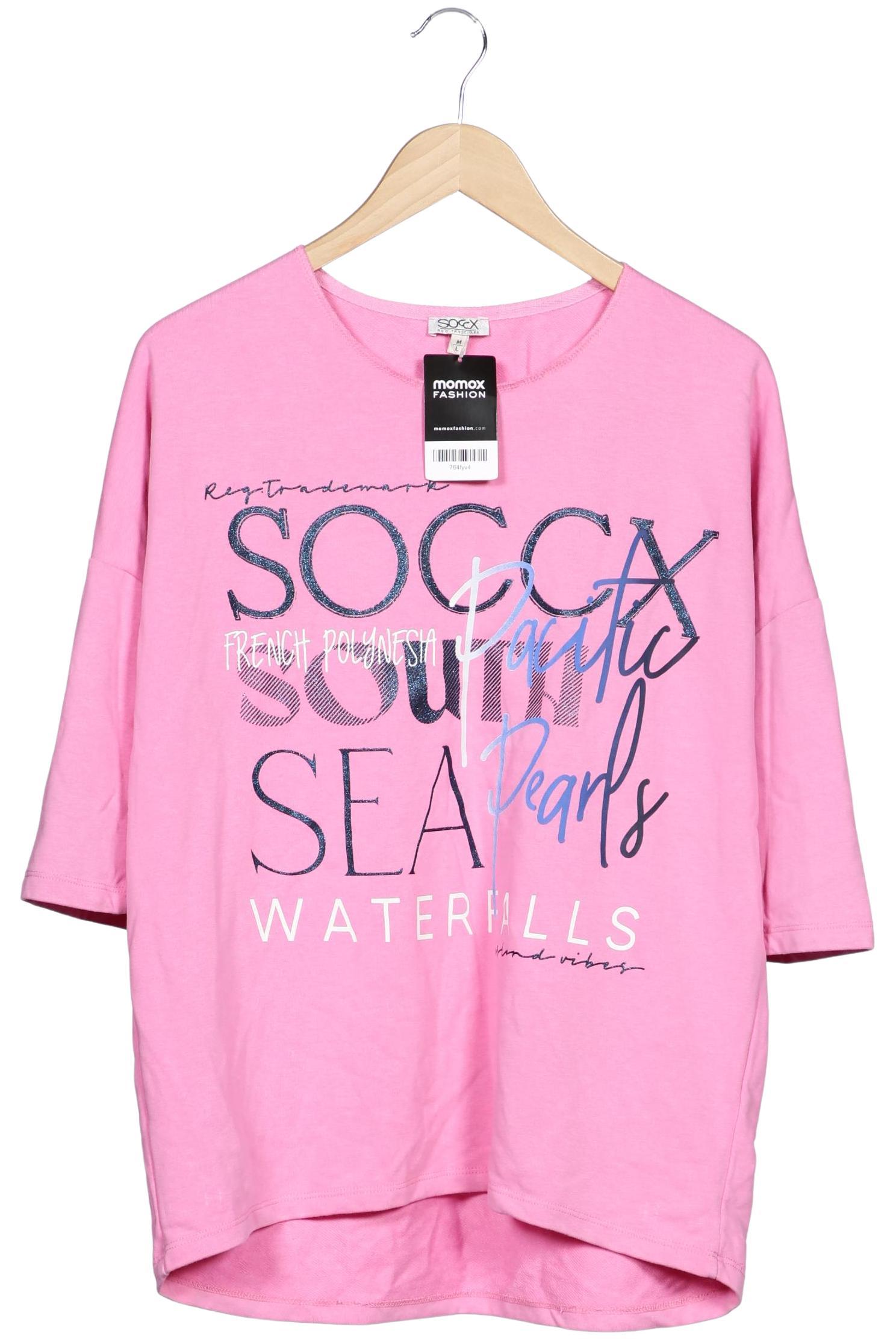 

Soccx Damen Sweatshirt, pink, Gr. 38