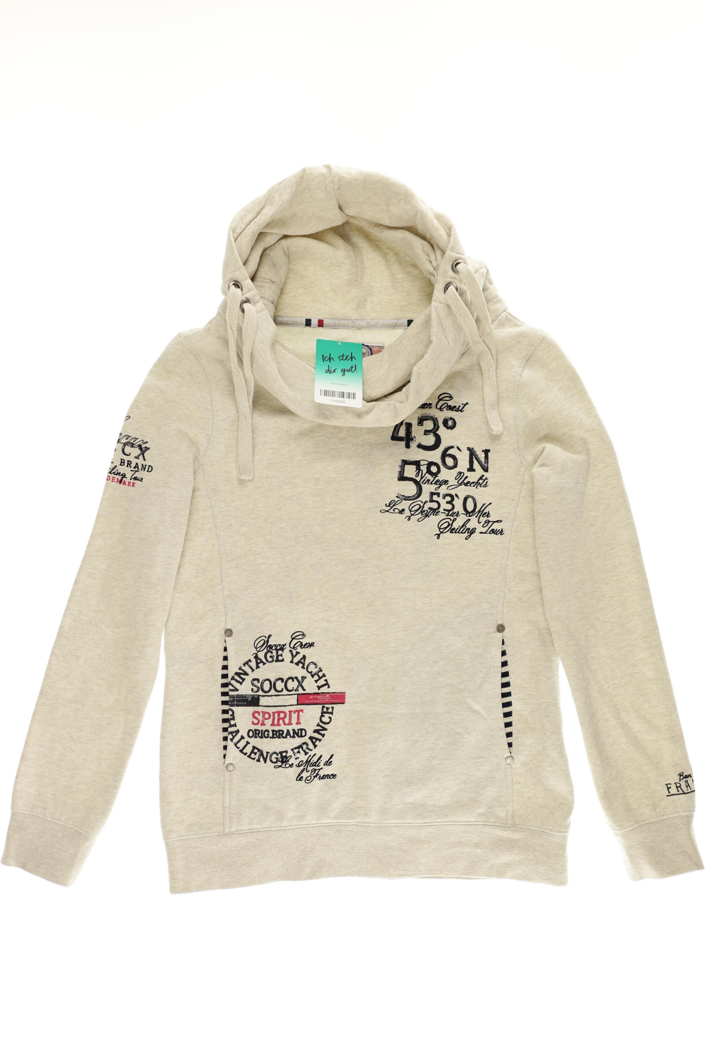 

Soccx Damen Sweatshirt, beige, Gr. 36