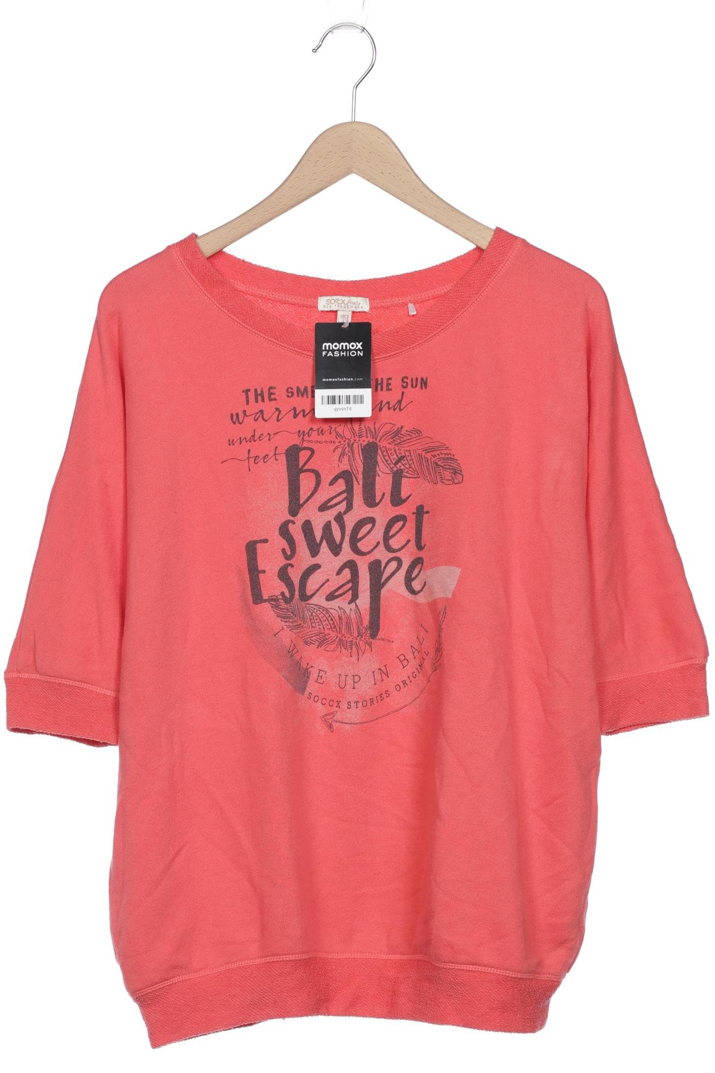 

SOCCX Damen Sweatshirt, orange