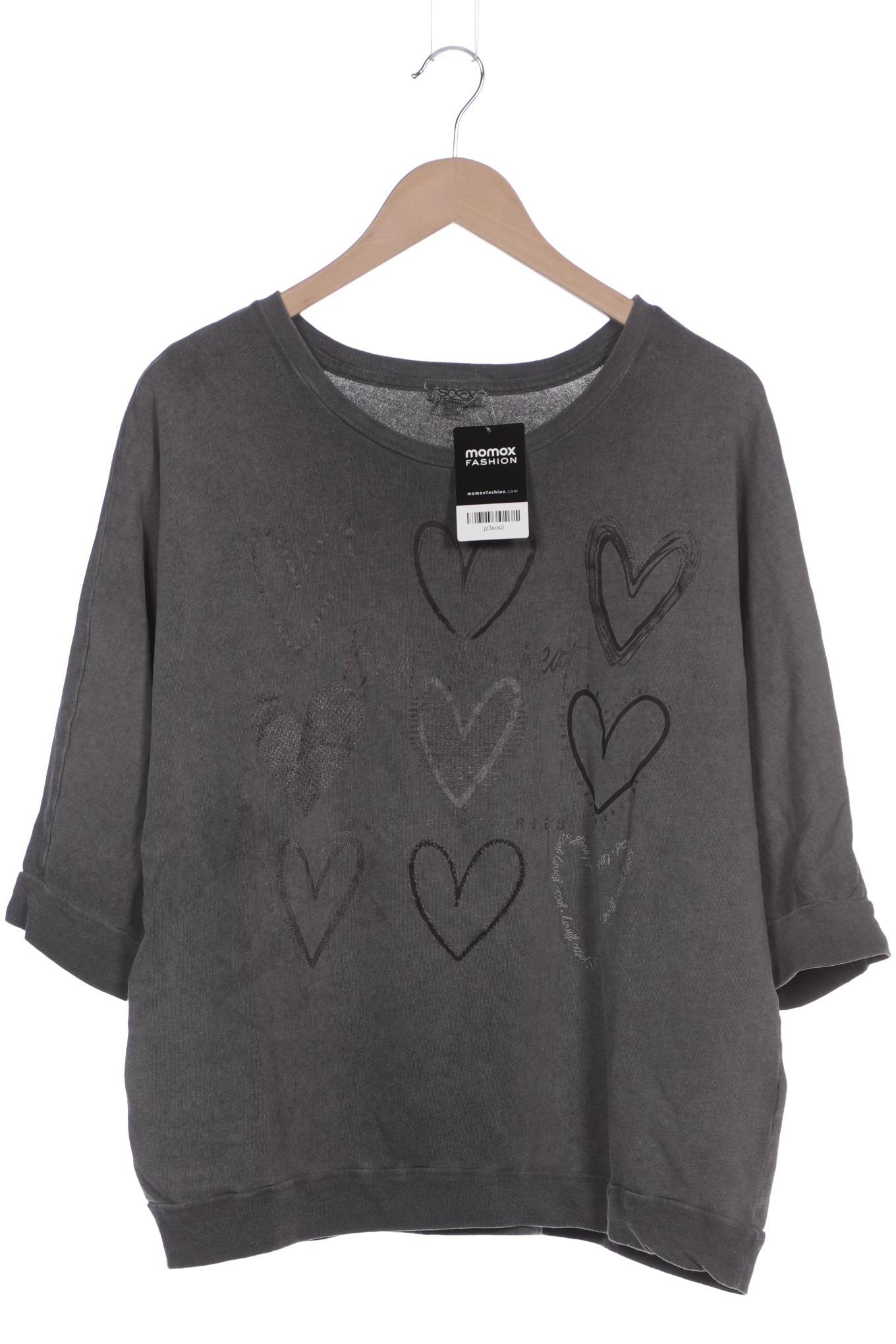 

Soccx Damen Sweatshirt, grau, Gr. 42