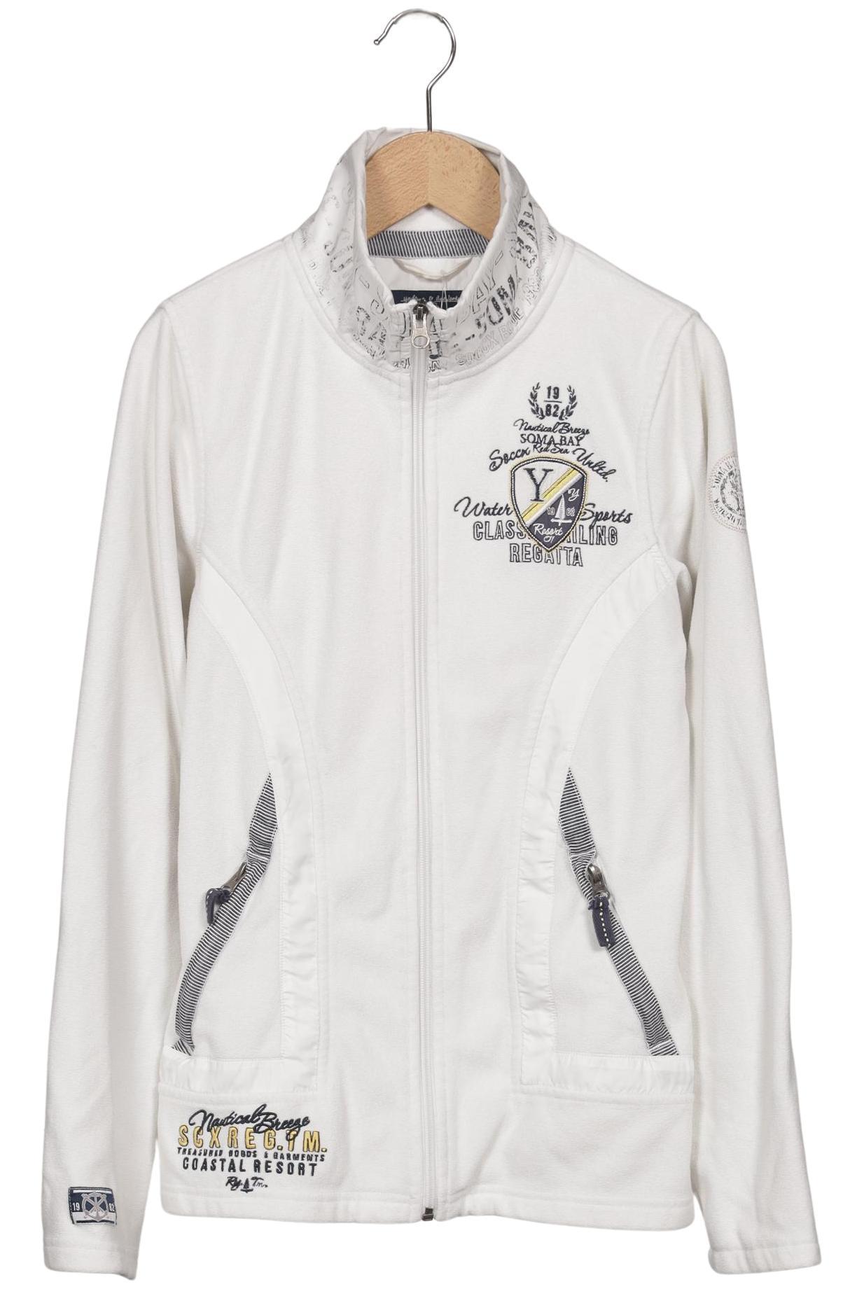 

Soccx Damen Sweatshirt, weiß, Gr. 38