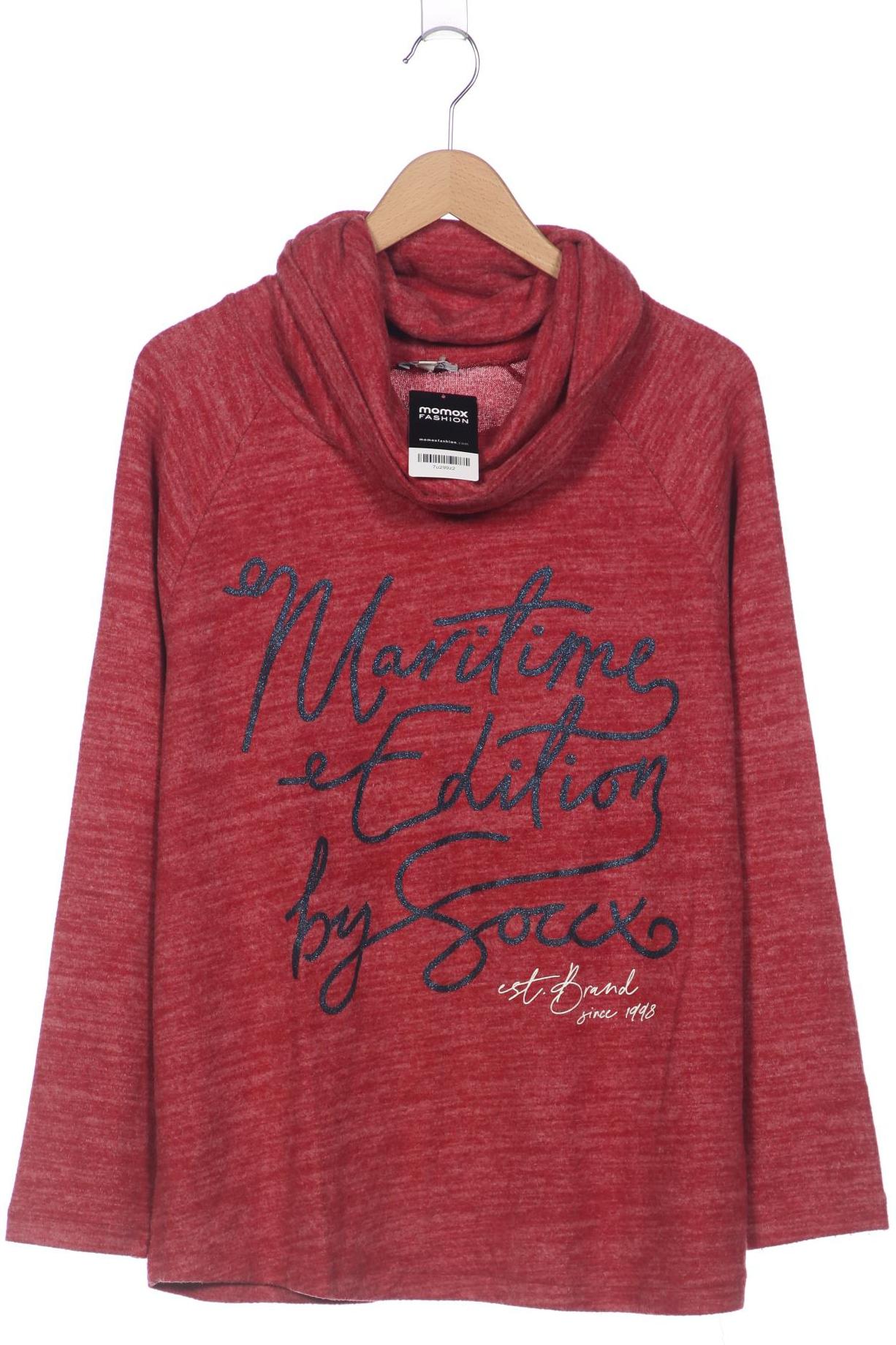 

Soccx Damen Sweatshirt, rot, Gr. 44