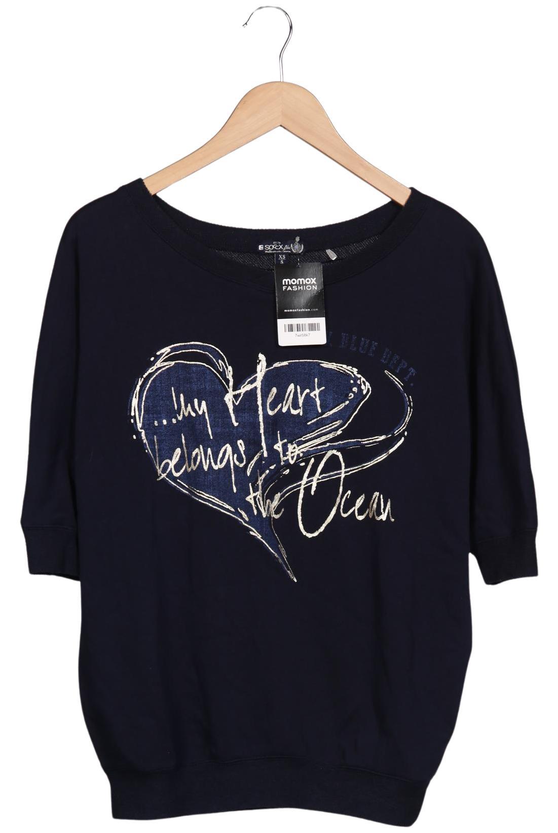 

Soccx Damen Sweatshirt, marineblau, Gr. 34