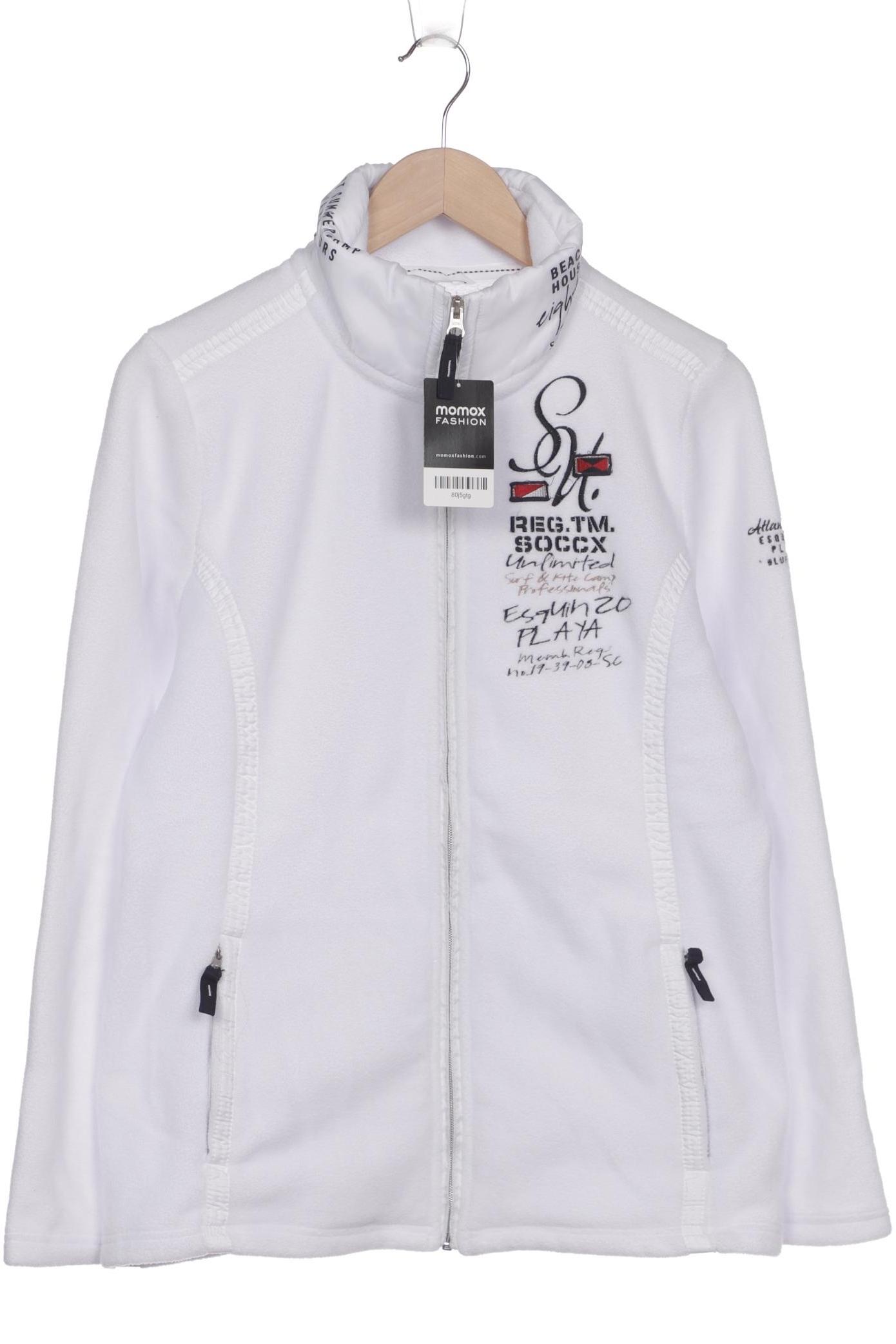 

Soccx Damen Sweatshirt, weiß, Gr. 42
