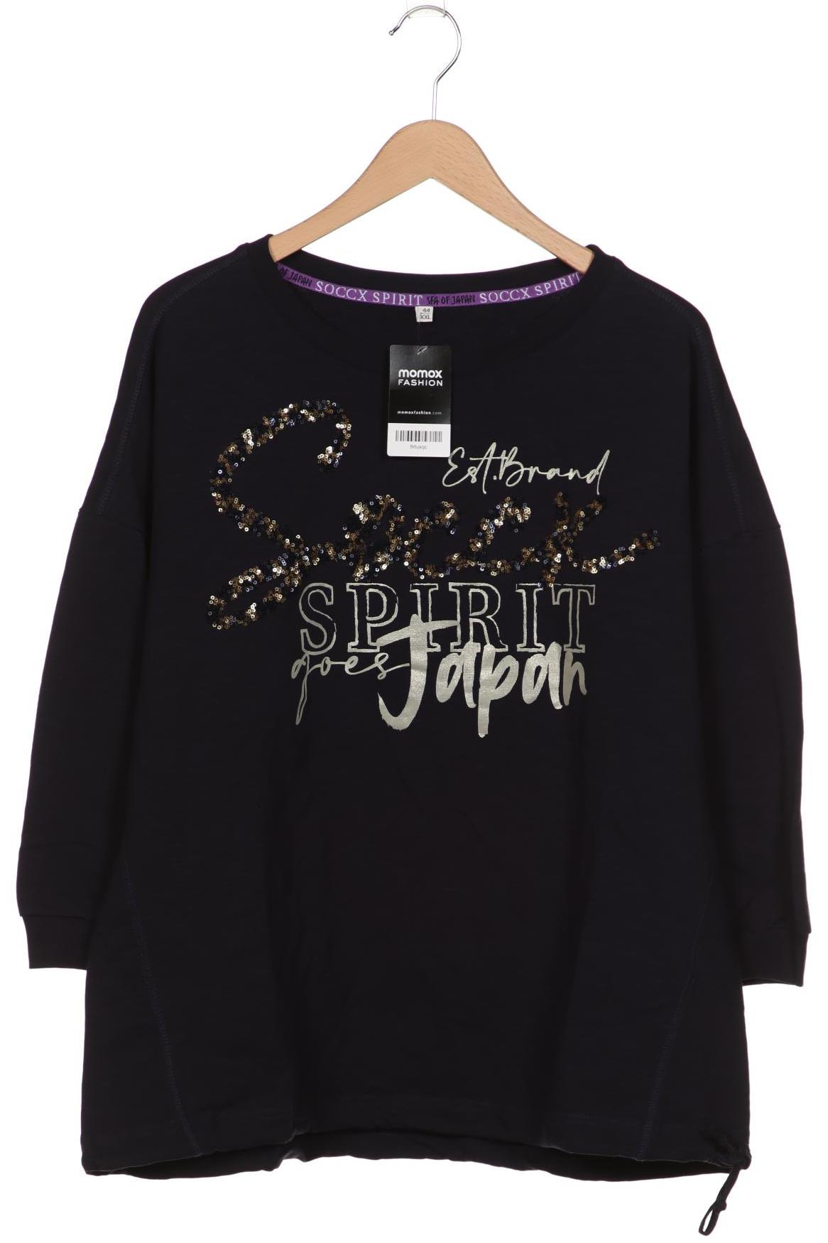 

Soccx Damen Sweatshirt, marineblau, Gr. 44