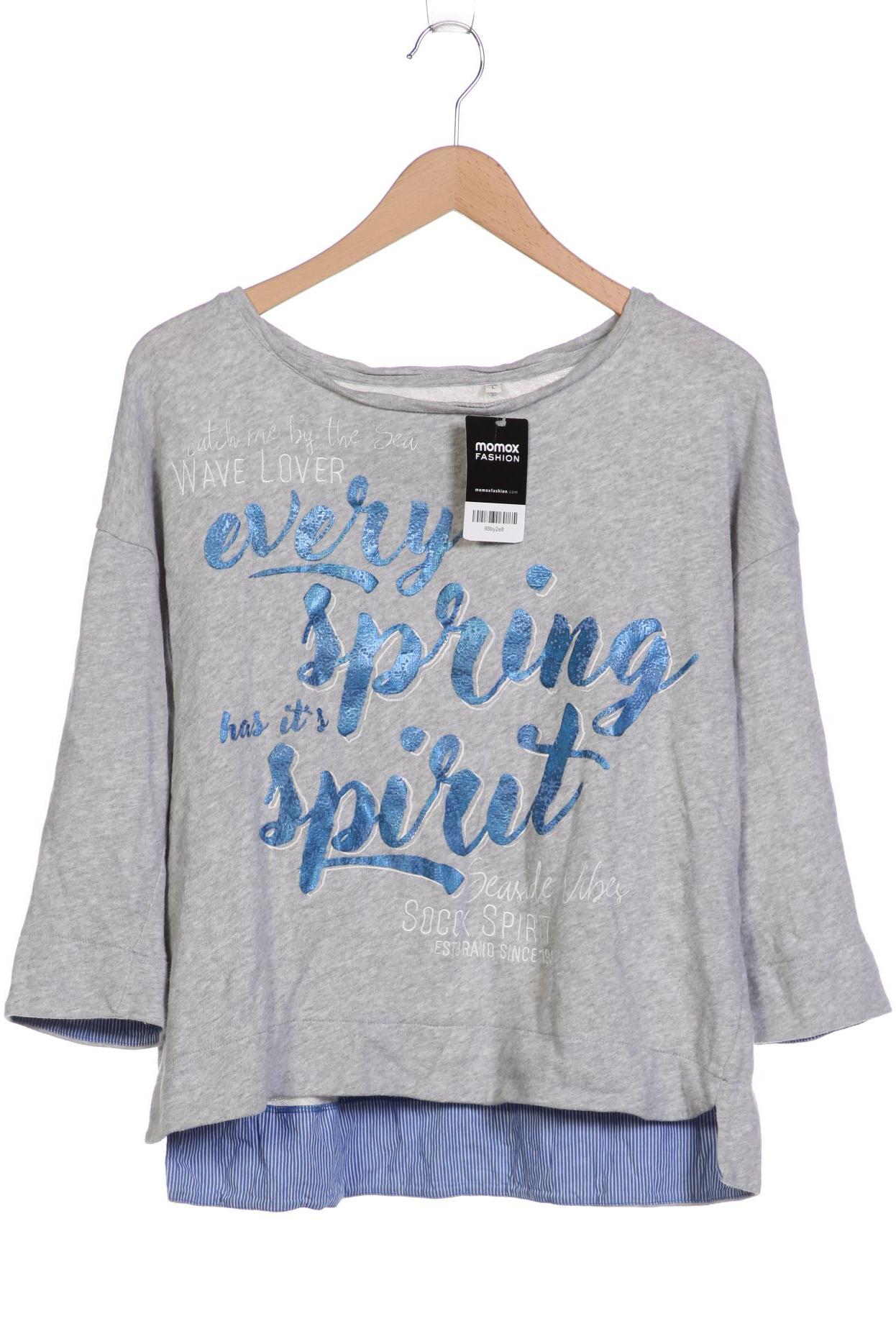 

SOCCX Damen Sweatshirt, grau