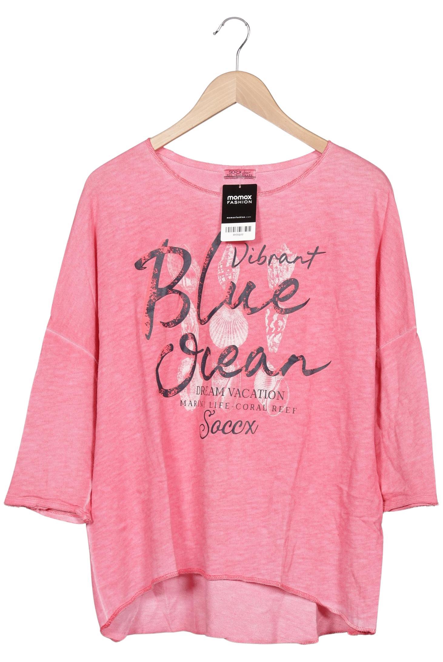 

Soccx Damen Sweatshirt, pink, Gr. 42