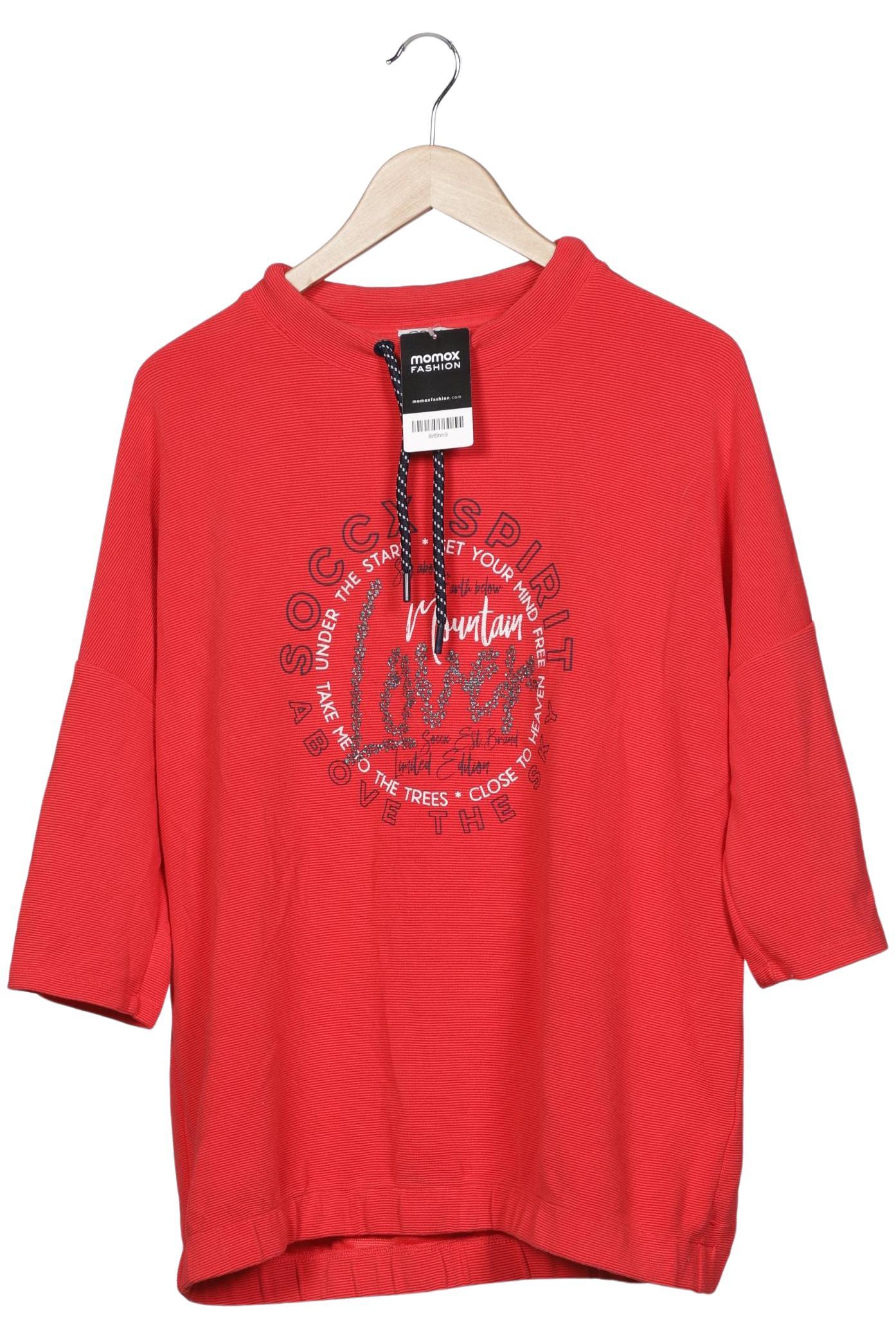 

Soccx Damen Sweatshirt, rot, Gr. 44