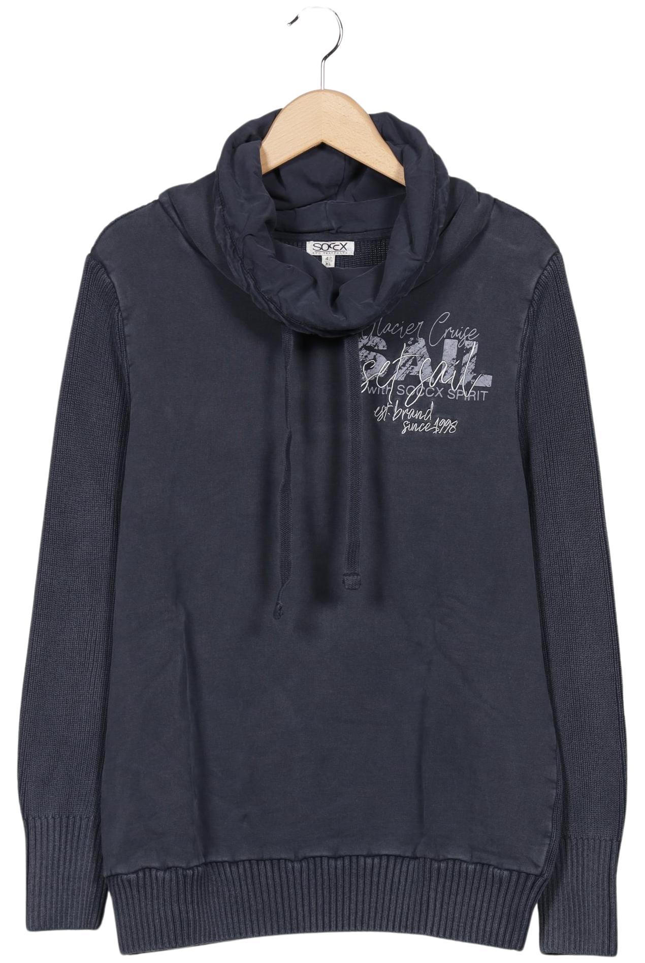 

Soccx Damen Sweatshirt, marineblau, Gr. 42