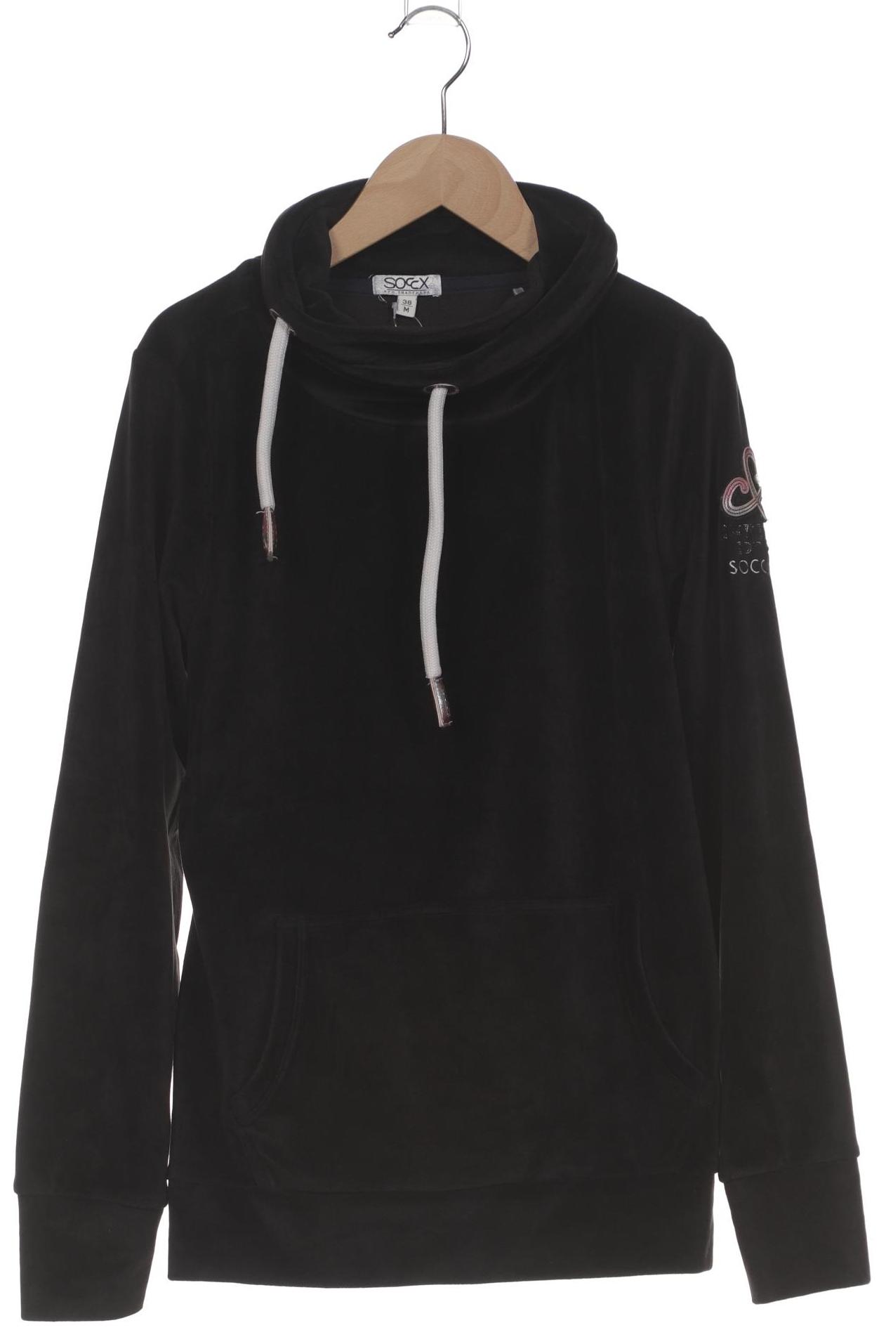 

Soccx Damen Sweatshirt, schwarz, Gr. 38
