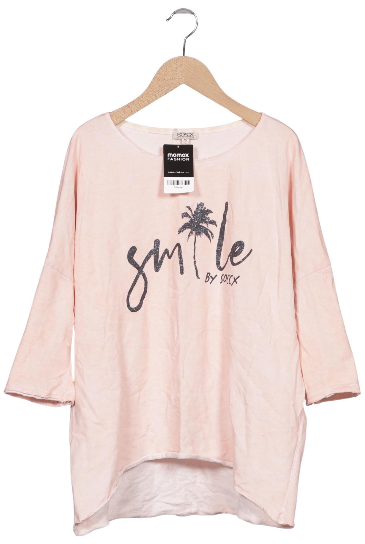 

Soccx Damen Sweatshirt, orange, Gr. 40