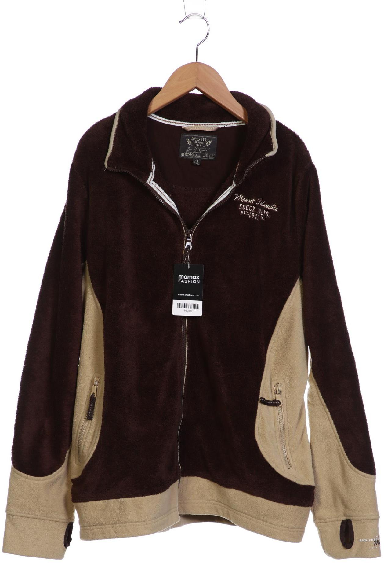 

SOCCX Damen Sweatshirt, braun