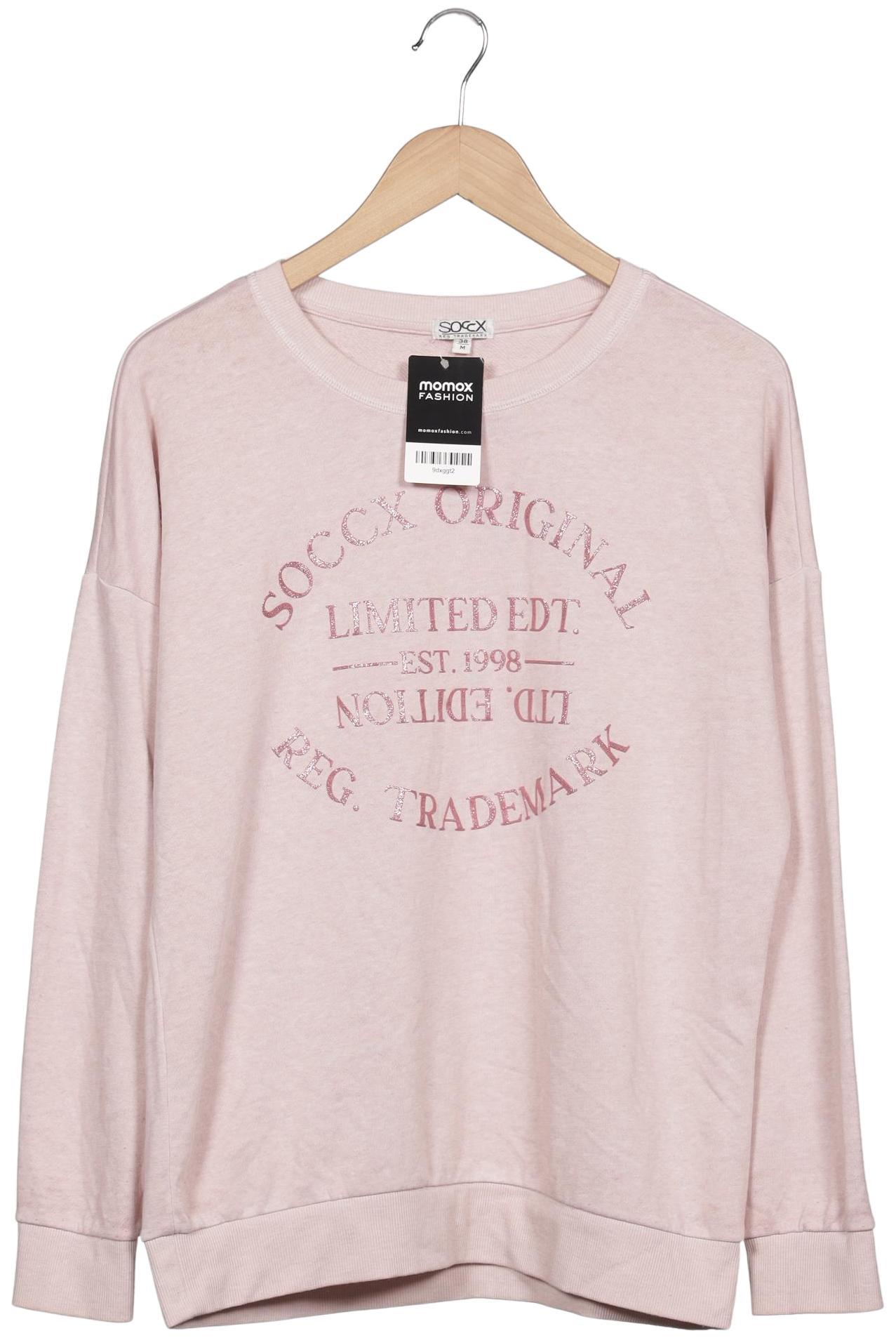 

Soccx Damen Sweatshirt, pink, Gr. 38