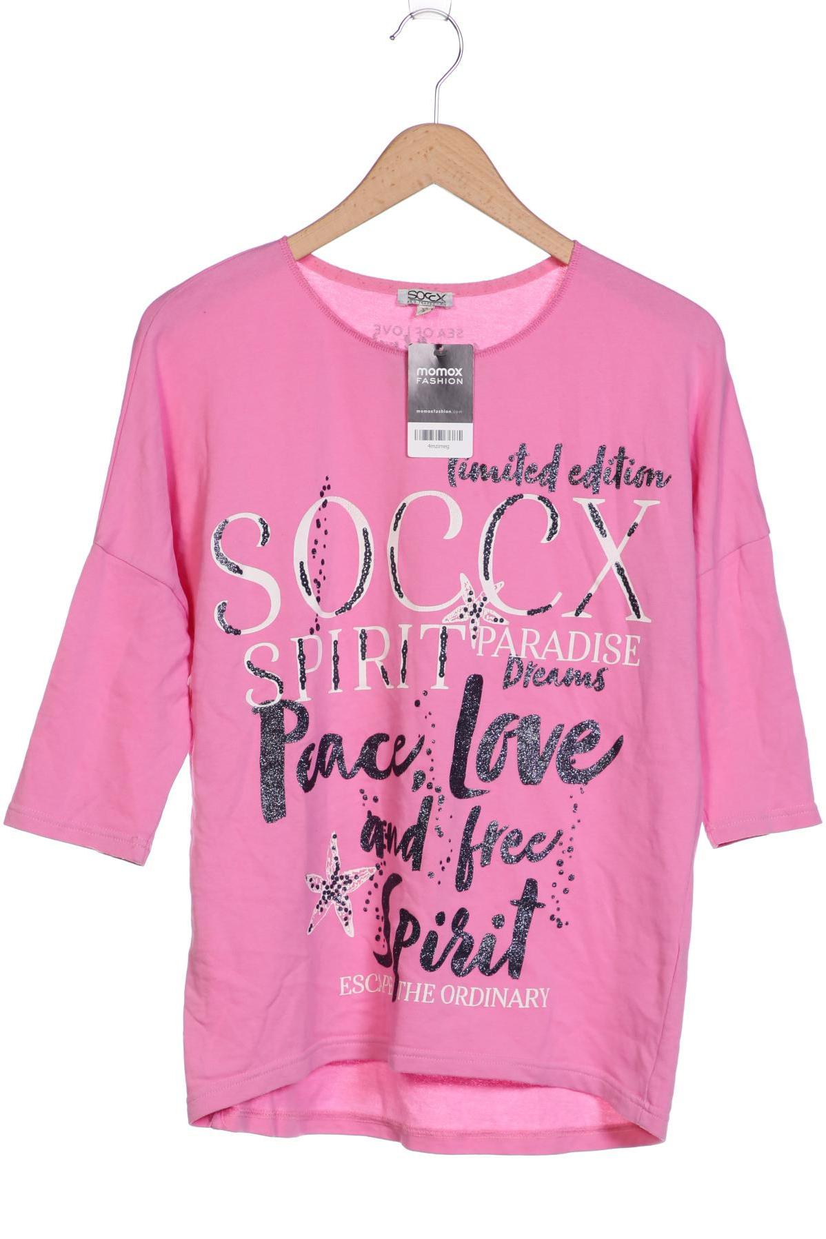 

SOCCX Damen Sweatshirt, pink