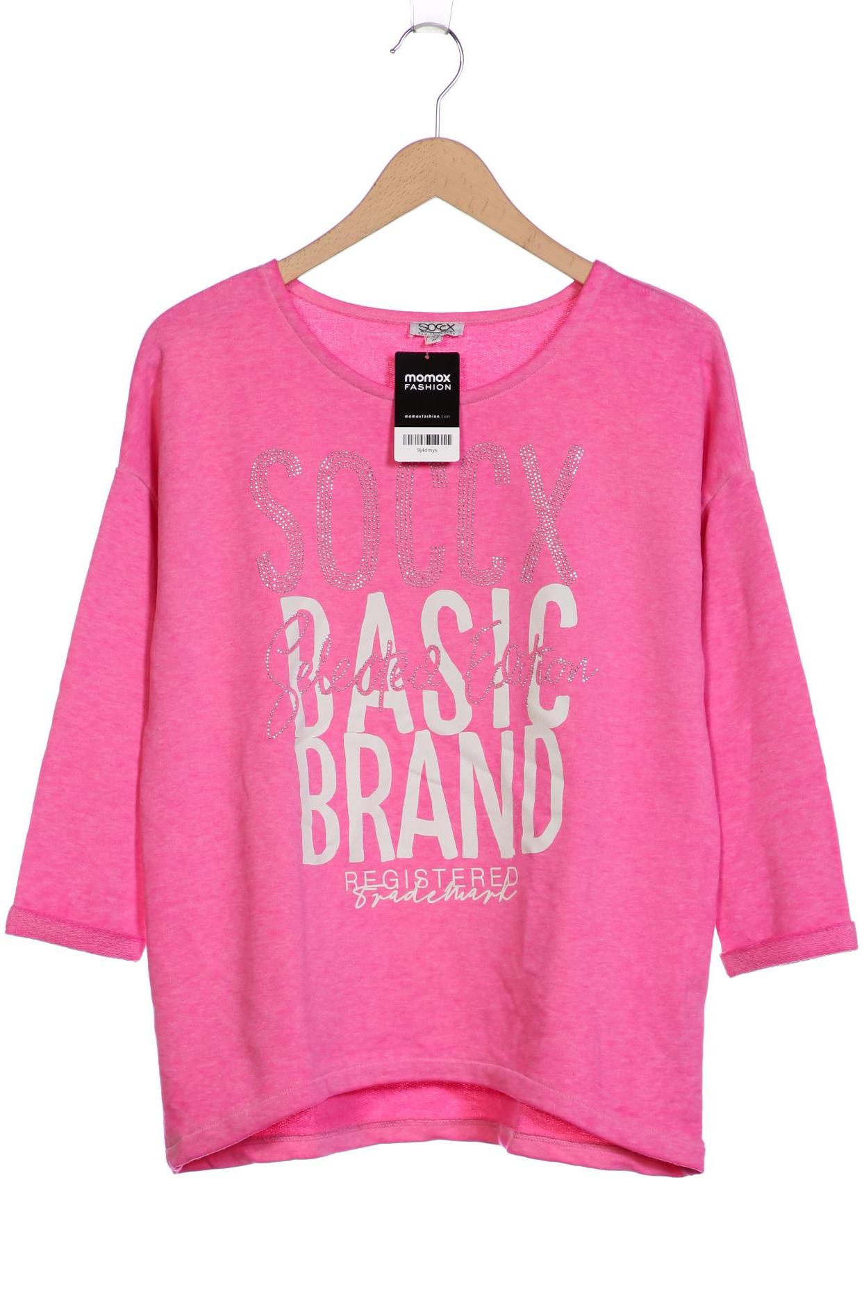 

Soccx Damen Sweatshirt, pink, Gr. 38