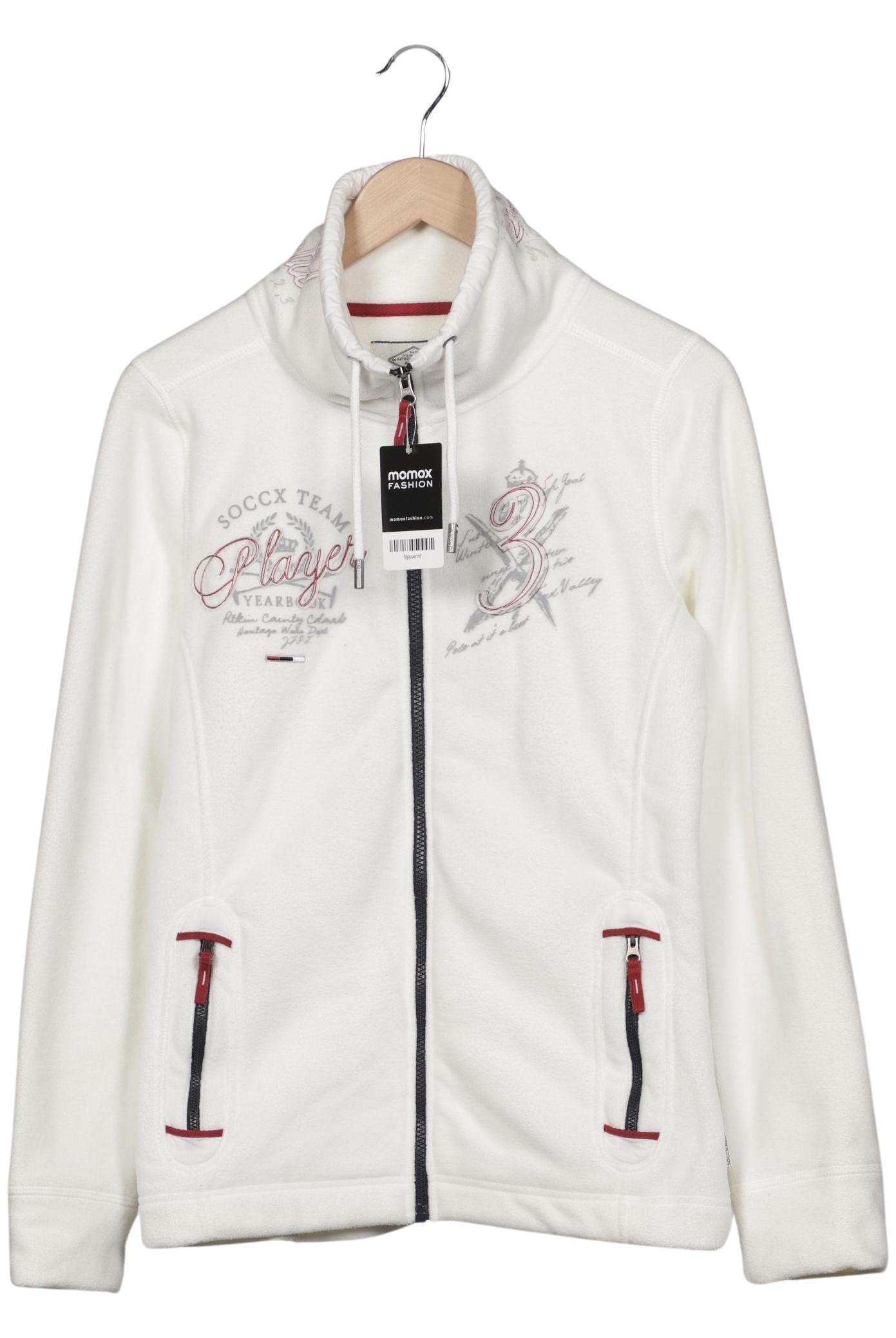 

Soccx Damen Sweatshirt, weiß, Gr. 42