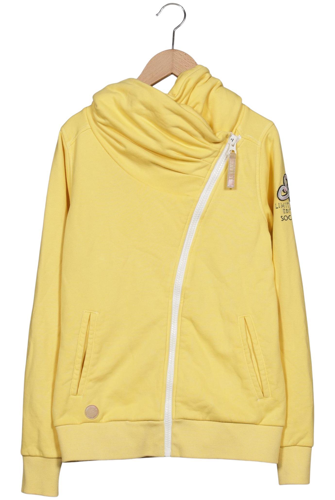 

Soccx Damen Sweatshirt, gelb, Gr. 36