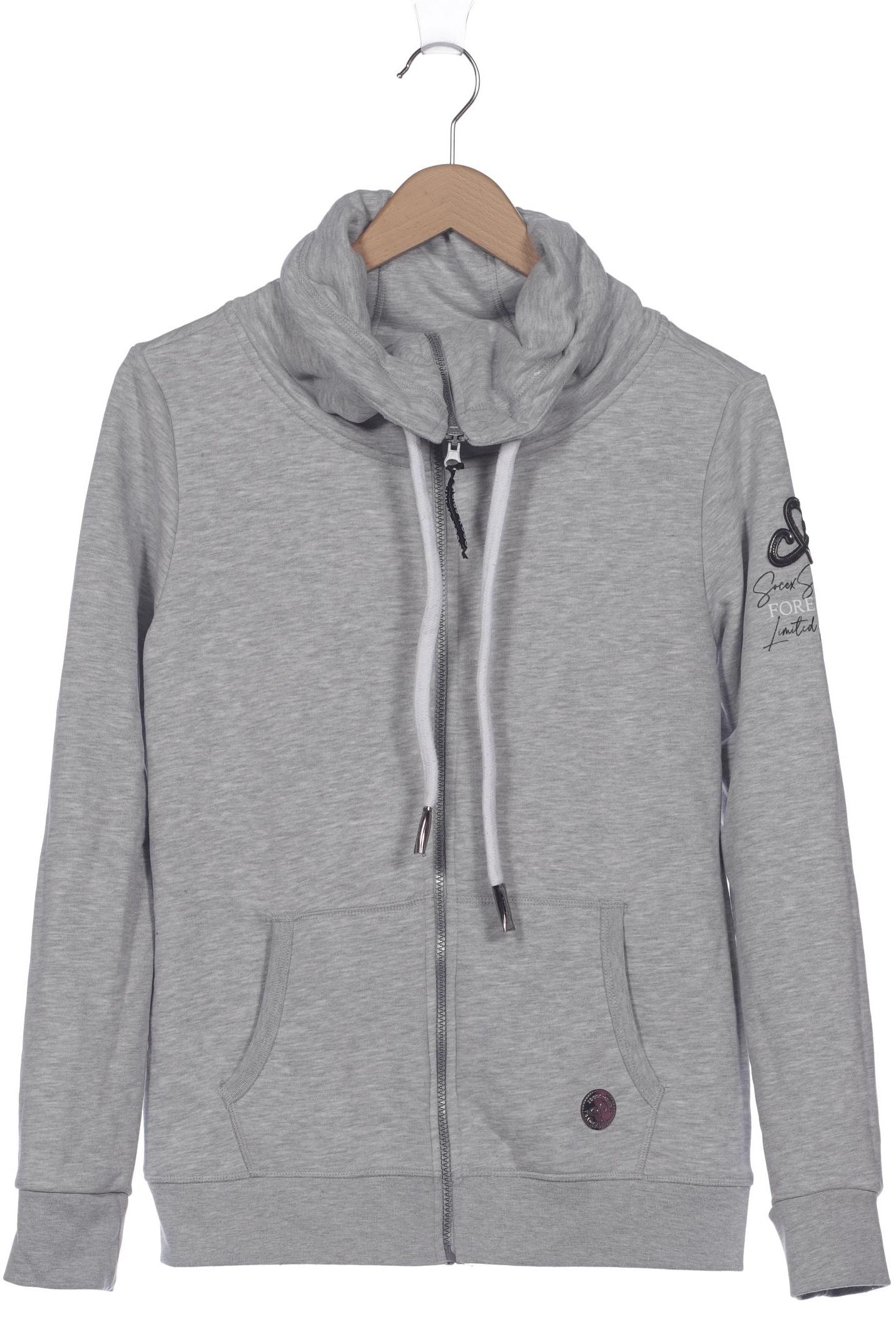 

SOCCX Damen Sweatshirt, grau