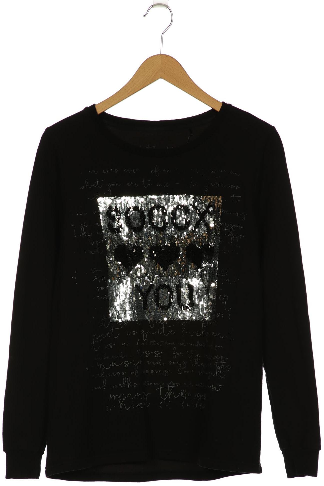 

SOCCX Damen Sweatshirt, schwarz