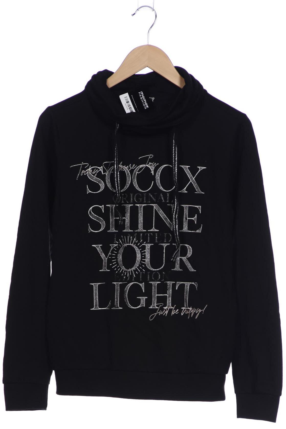 

Soccx Damen Sweatshirt, schwarz, Gr. 38