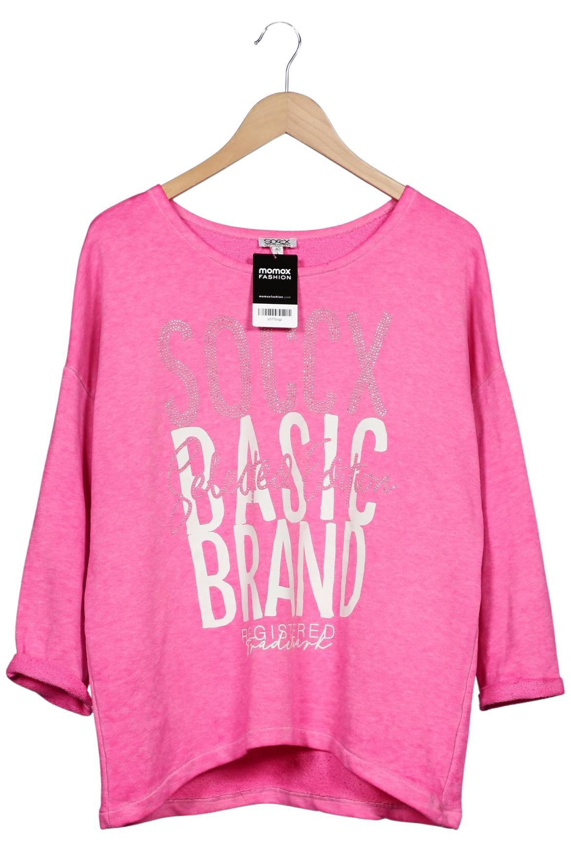 

Soccx Damen Sweatshirt, pink, Gr. 40