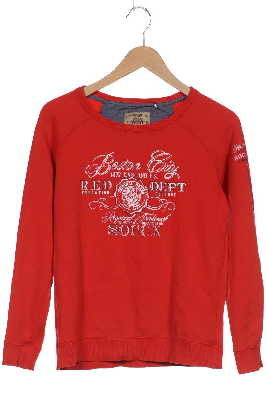 

SOCCX Damen Sweatshirt, rot