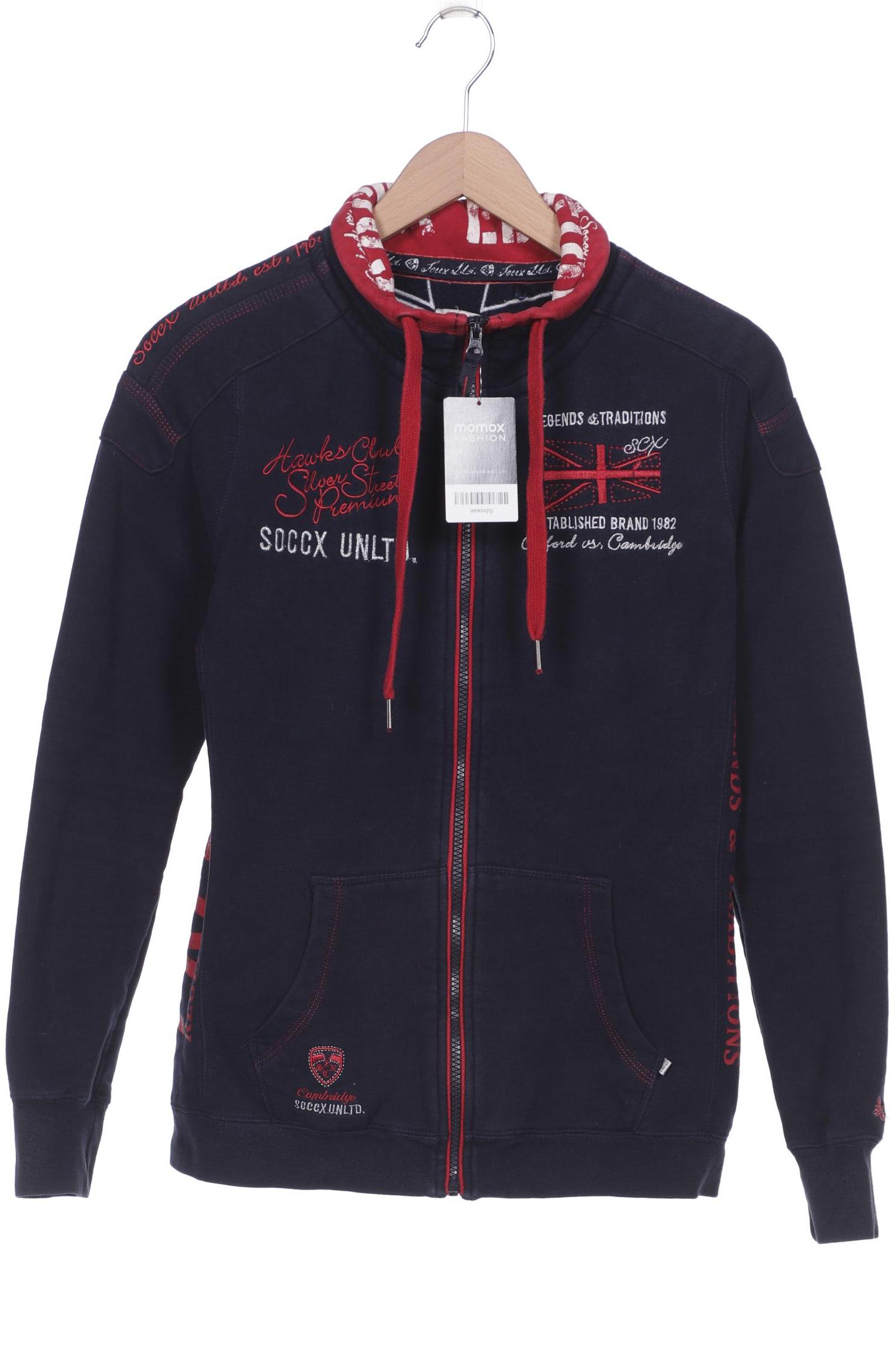 

SOCCX Damen Sweatshirt, marineblau