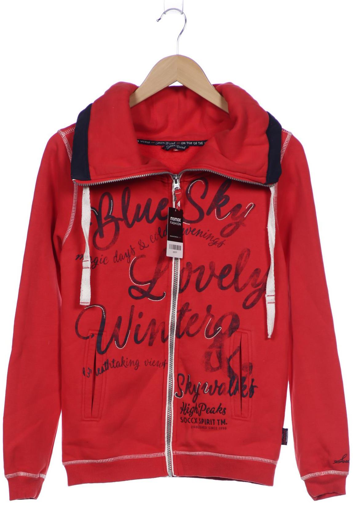 

Soccx Damen Sweatshirt, rot, Gr. 36