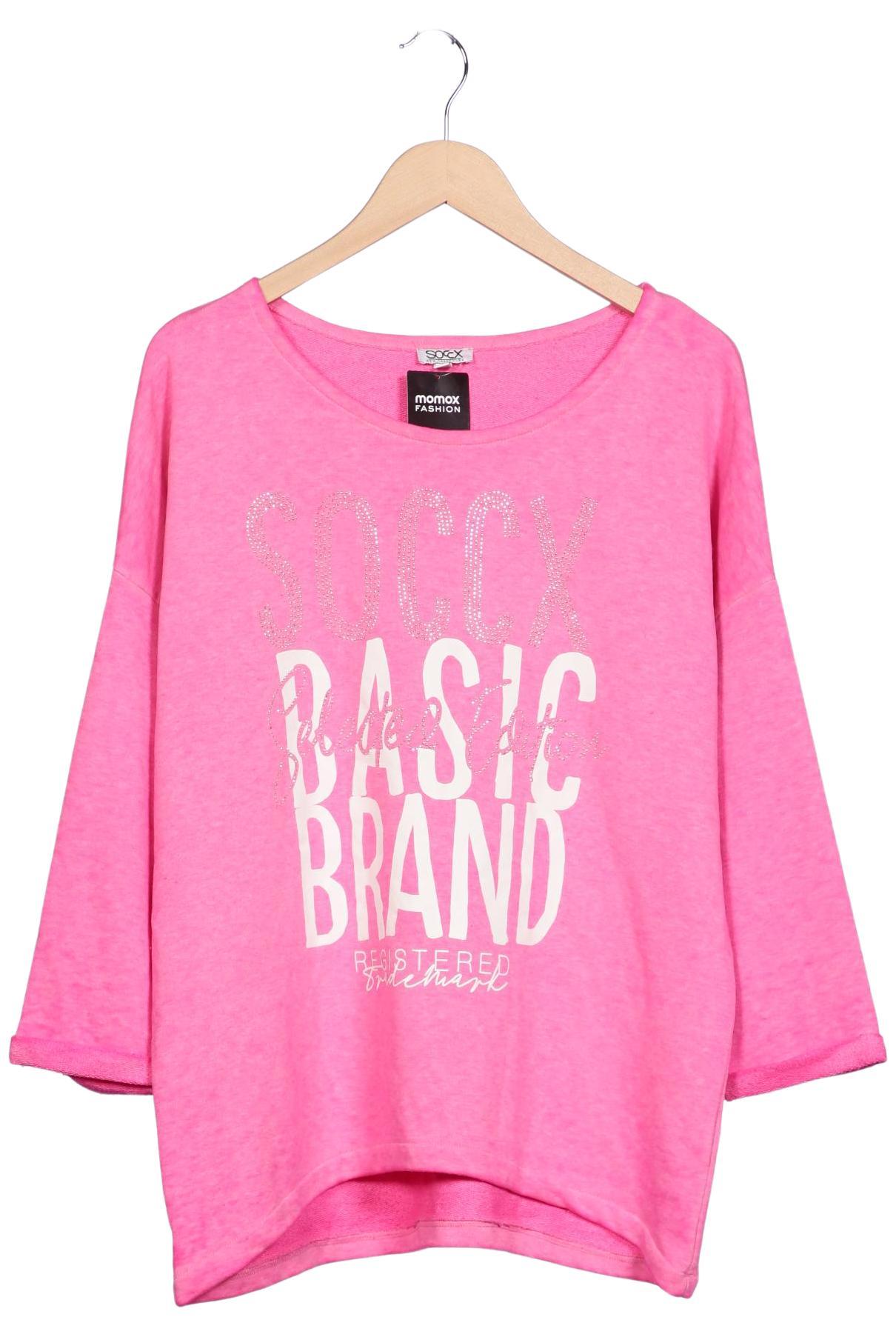 

Soccx Damen Sweatshirt, pink, Gr. 44