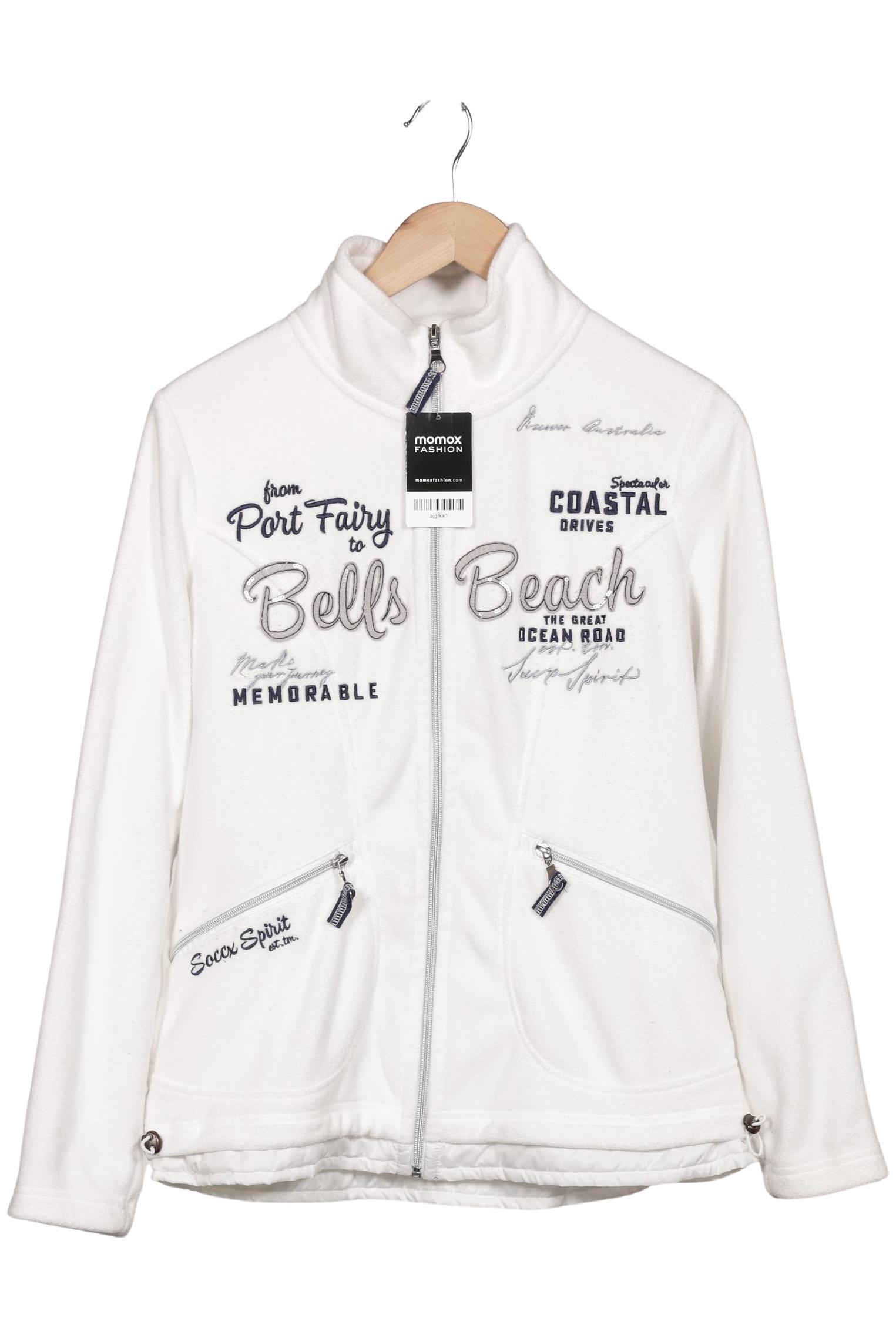 

Soccx Damen Sweatshirt, weiß, Gr. 40