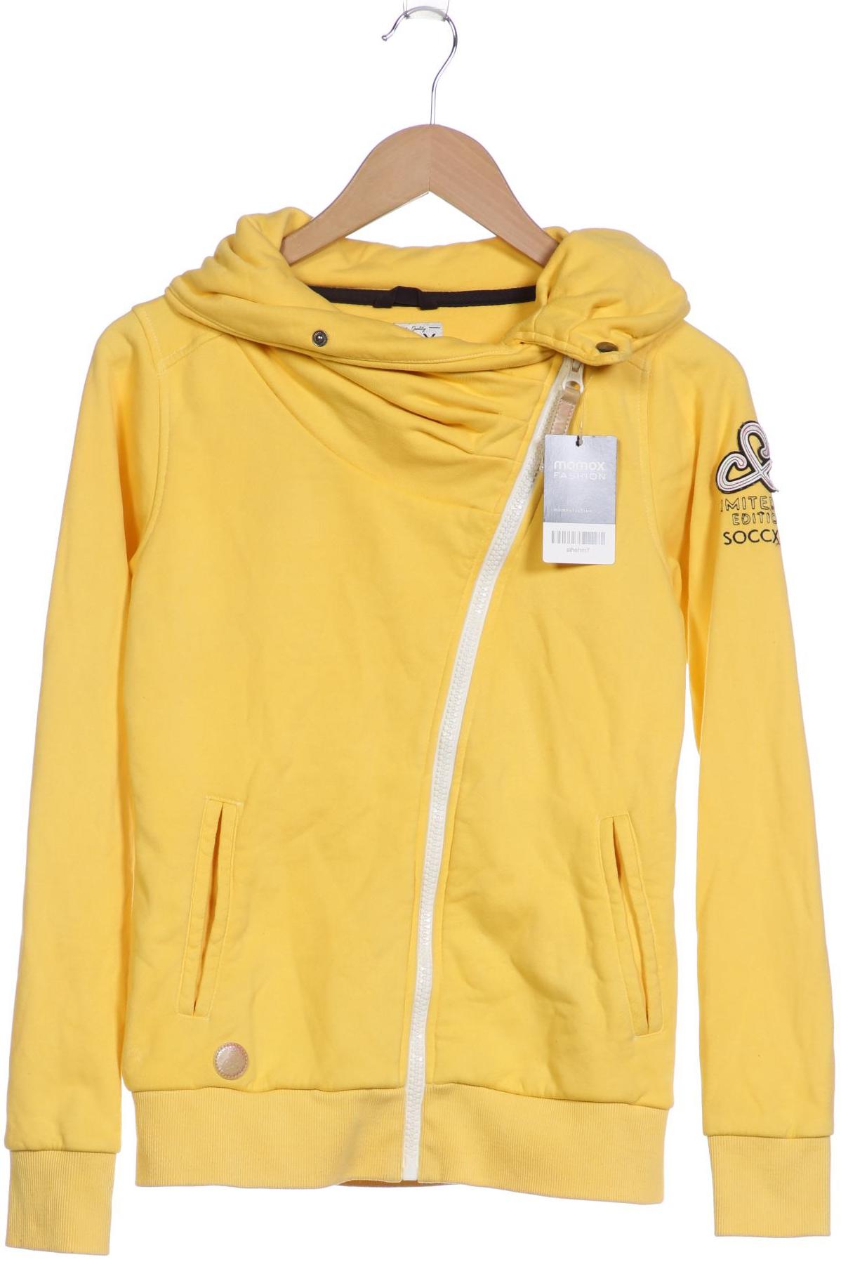 

Soccx Damen Sweatshirt, gelb, Gr. 36