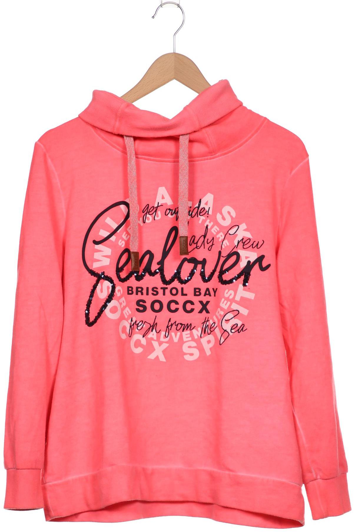 

Soccx Damen Sweatshirt, pink, Gr. 42
