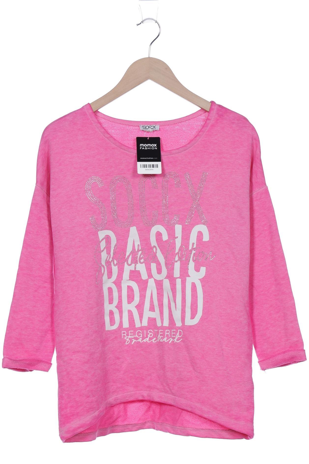 

Soccx Damen Sweatshirt, pink, Gr. 38