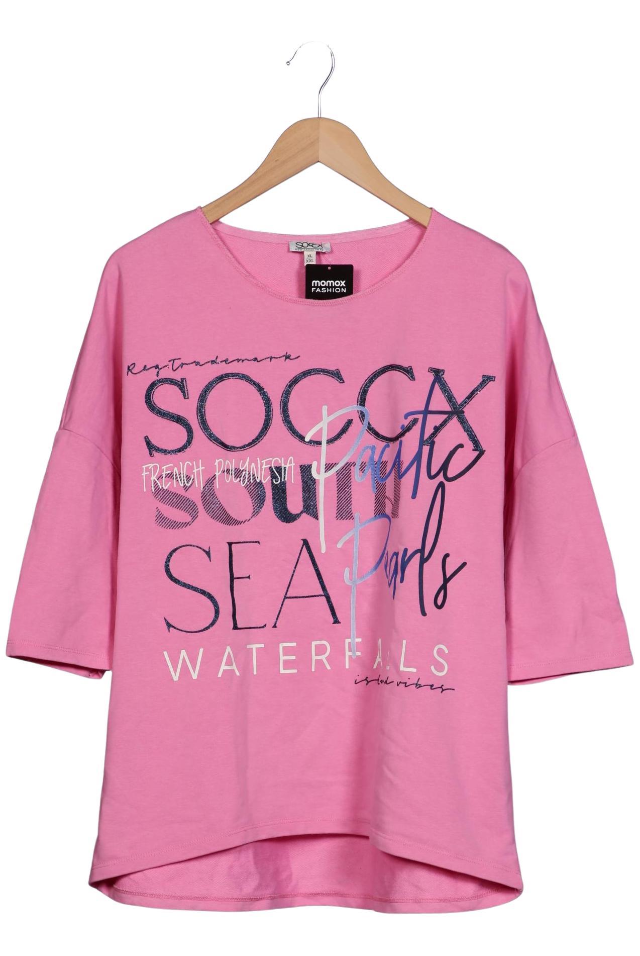 

Soccx Damen Sweatshirt, pink, Gr. 44