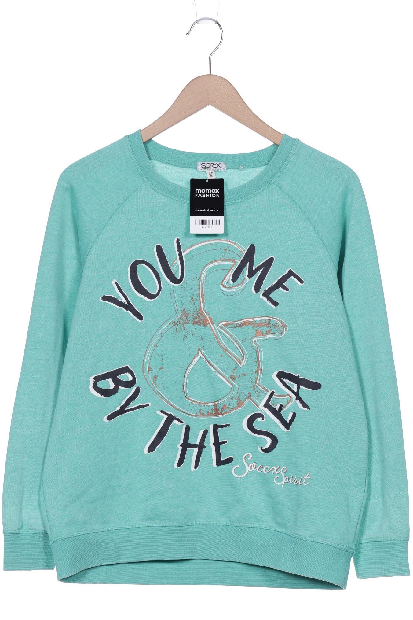 

SOCCX Damen Sweatshirt, hellgrün