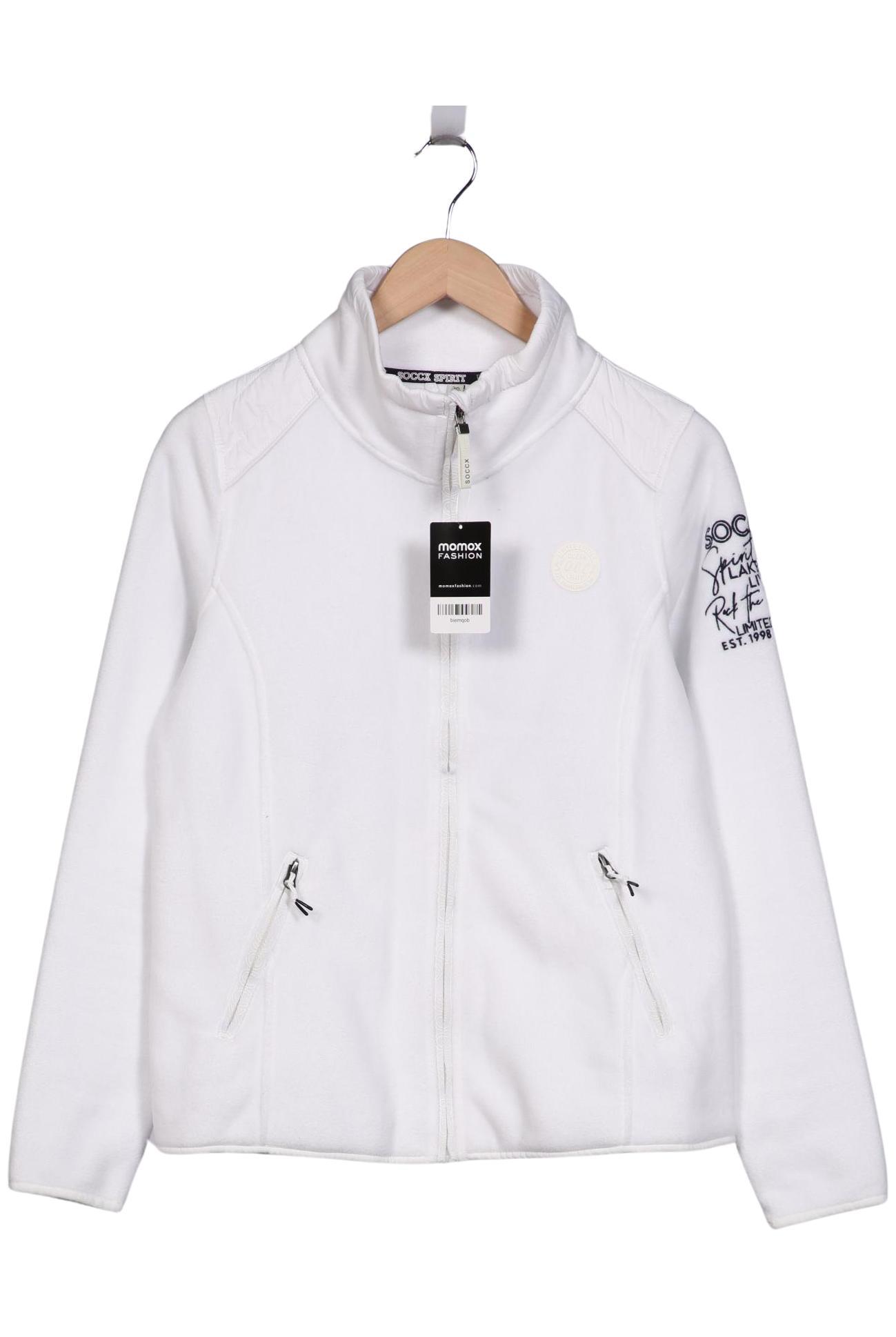 

Soccx Damen Sweatshirt, weiß, Gr. 36