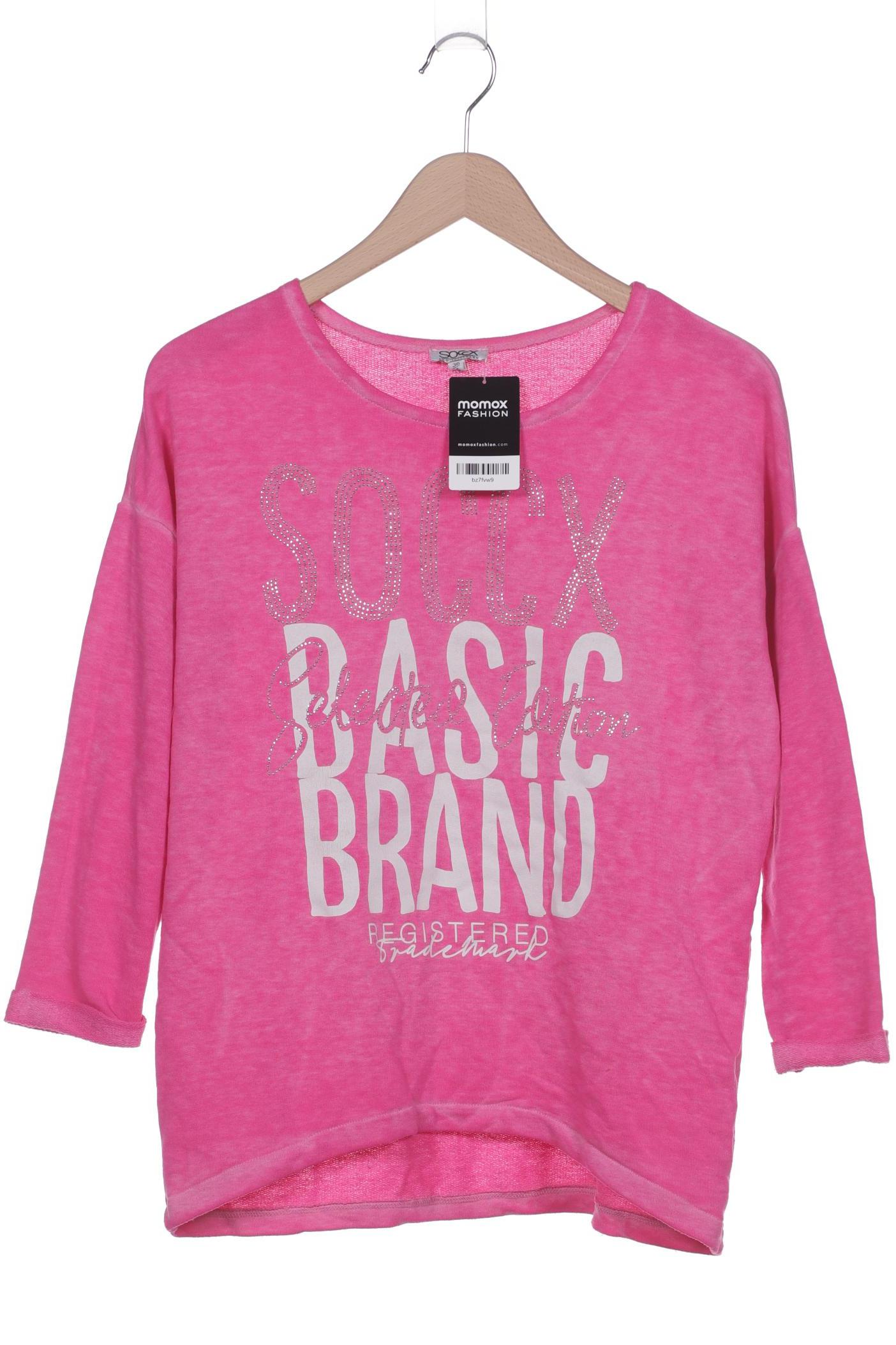 

Soccx Damen Sweatshirt, pink, Gr. 36