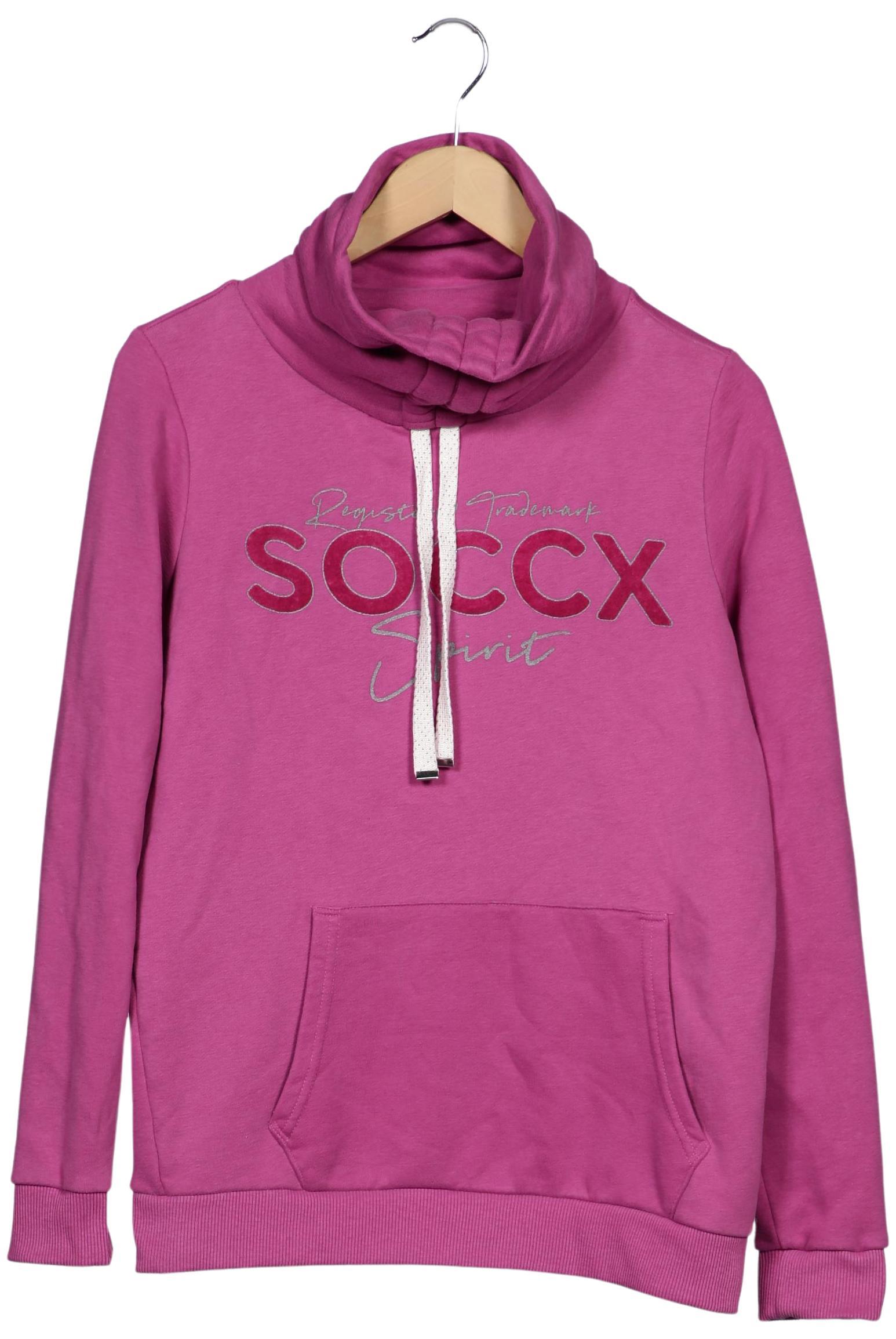 

Soccx Damen Sweatshirt, pink, Gr. 38