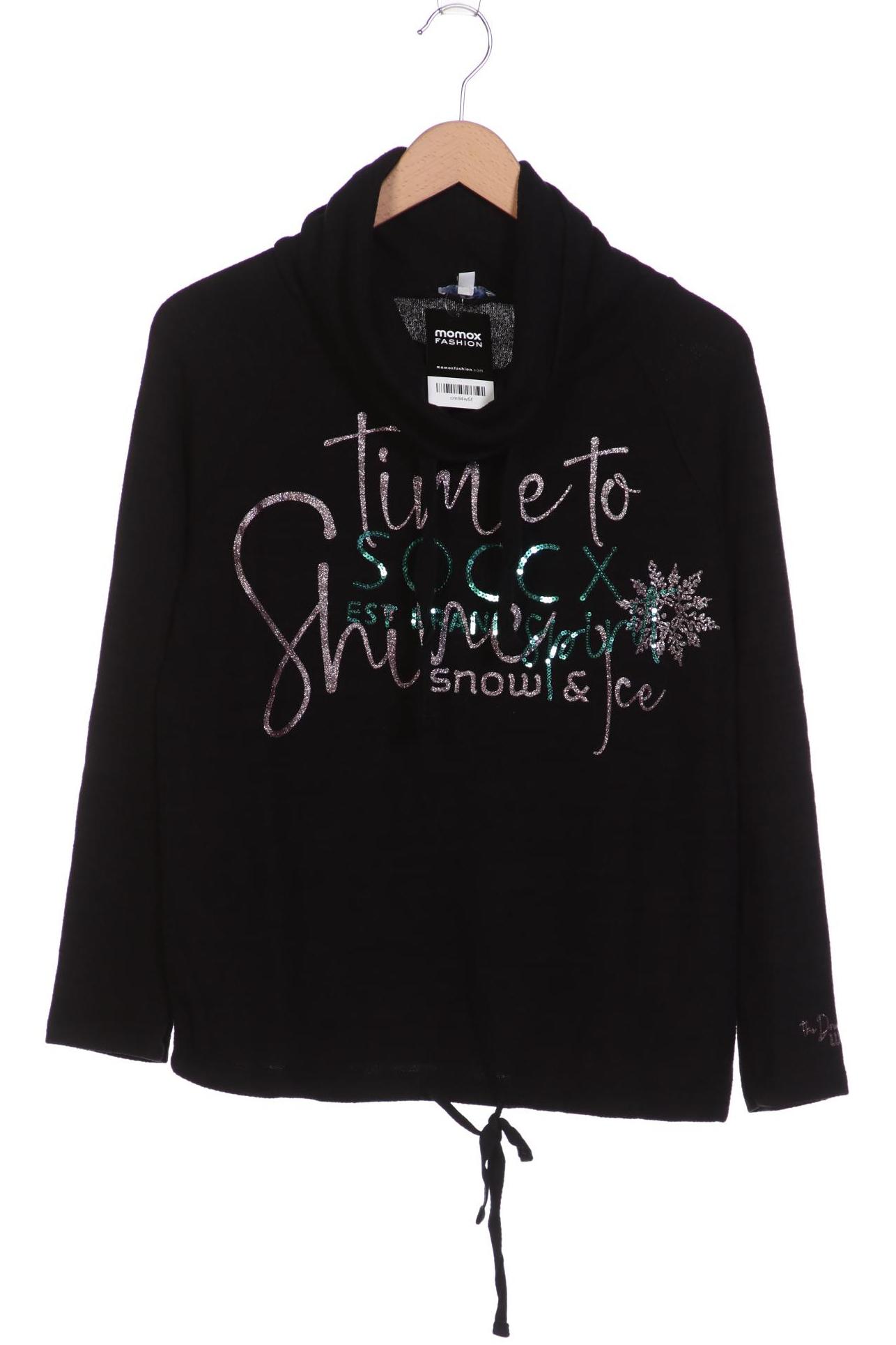 

SOCCX Damen Sweatshirt, schwarz