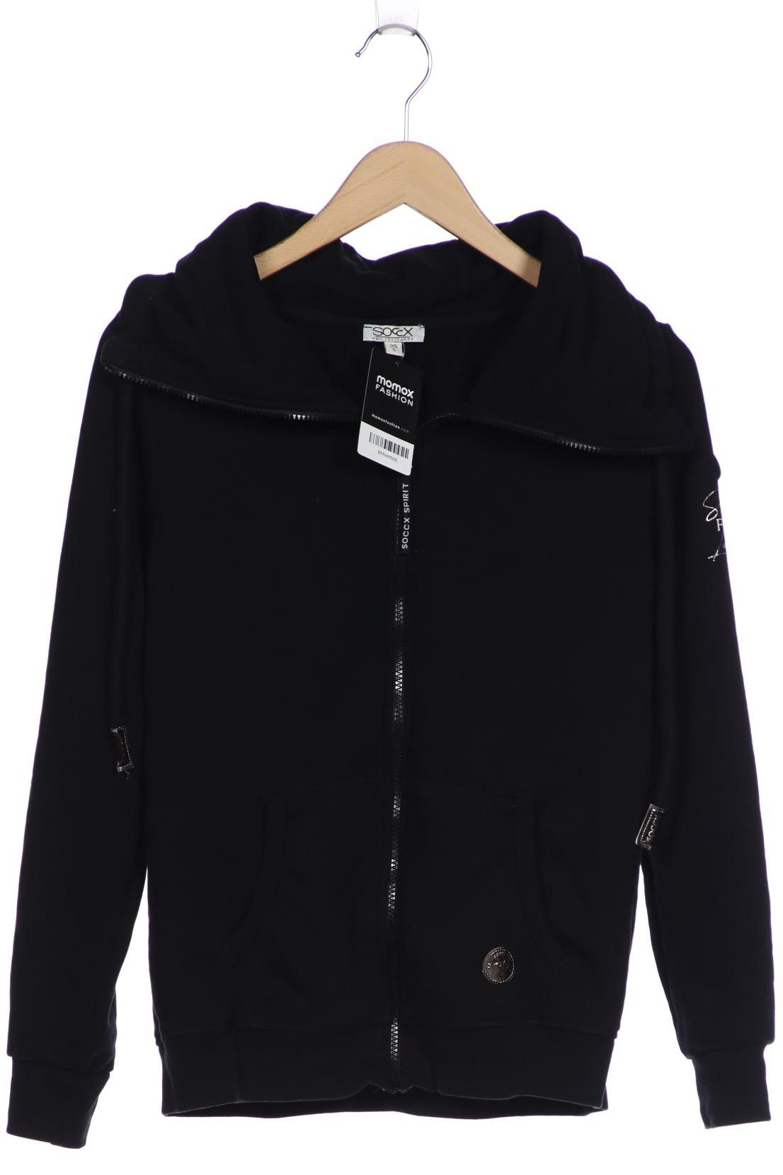 

SOCCX Damen Sweatshirt, schwarz