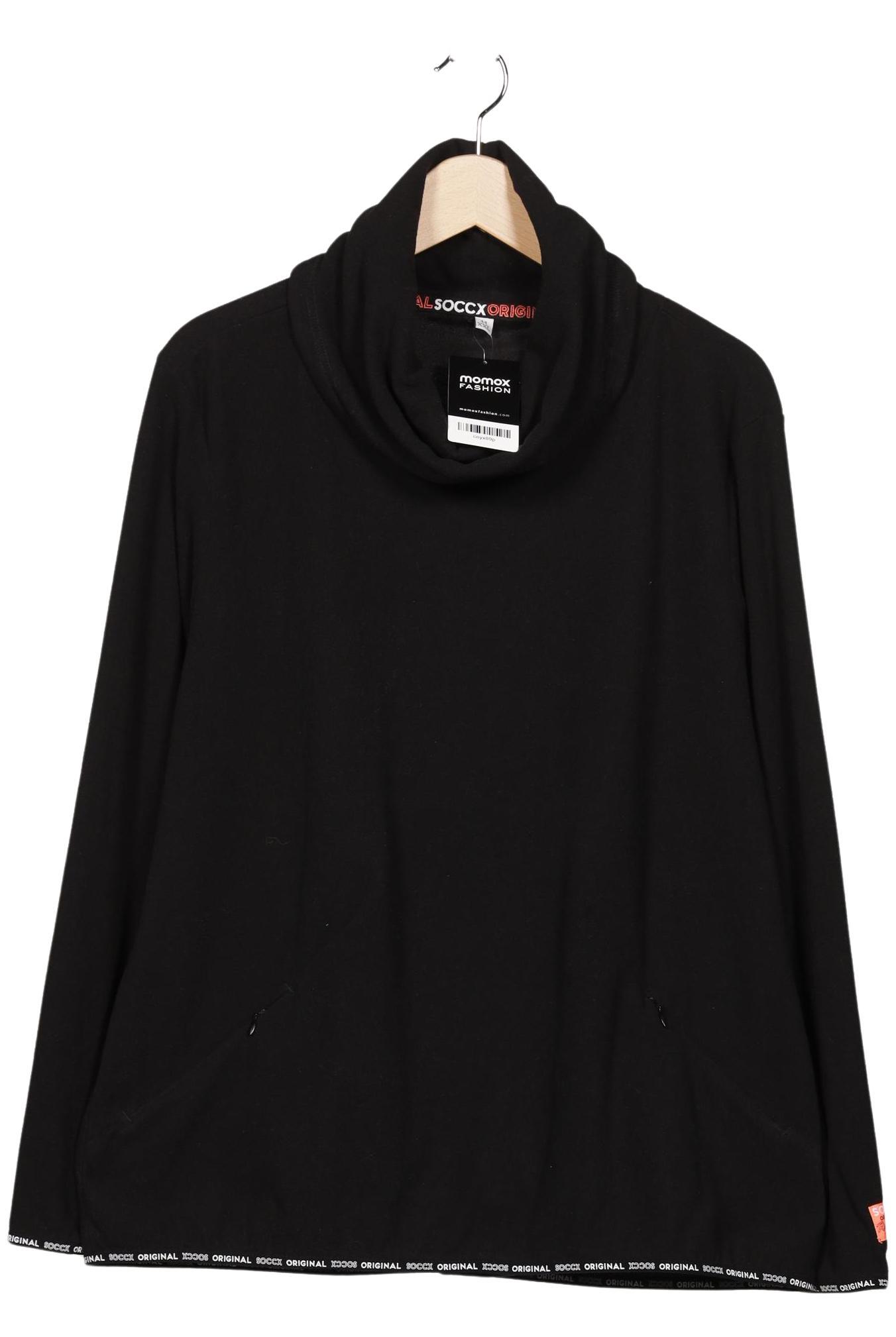 

Soccx Damen Sweatshirt, schwarz, Gr. 44