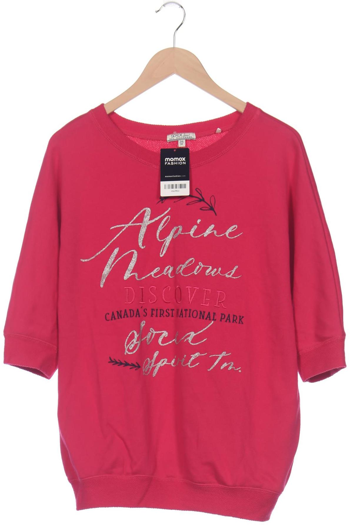 

Soccx Damen Sweatshirt, pink, Gr. 38